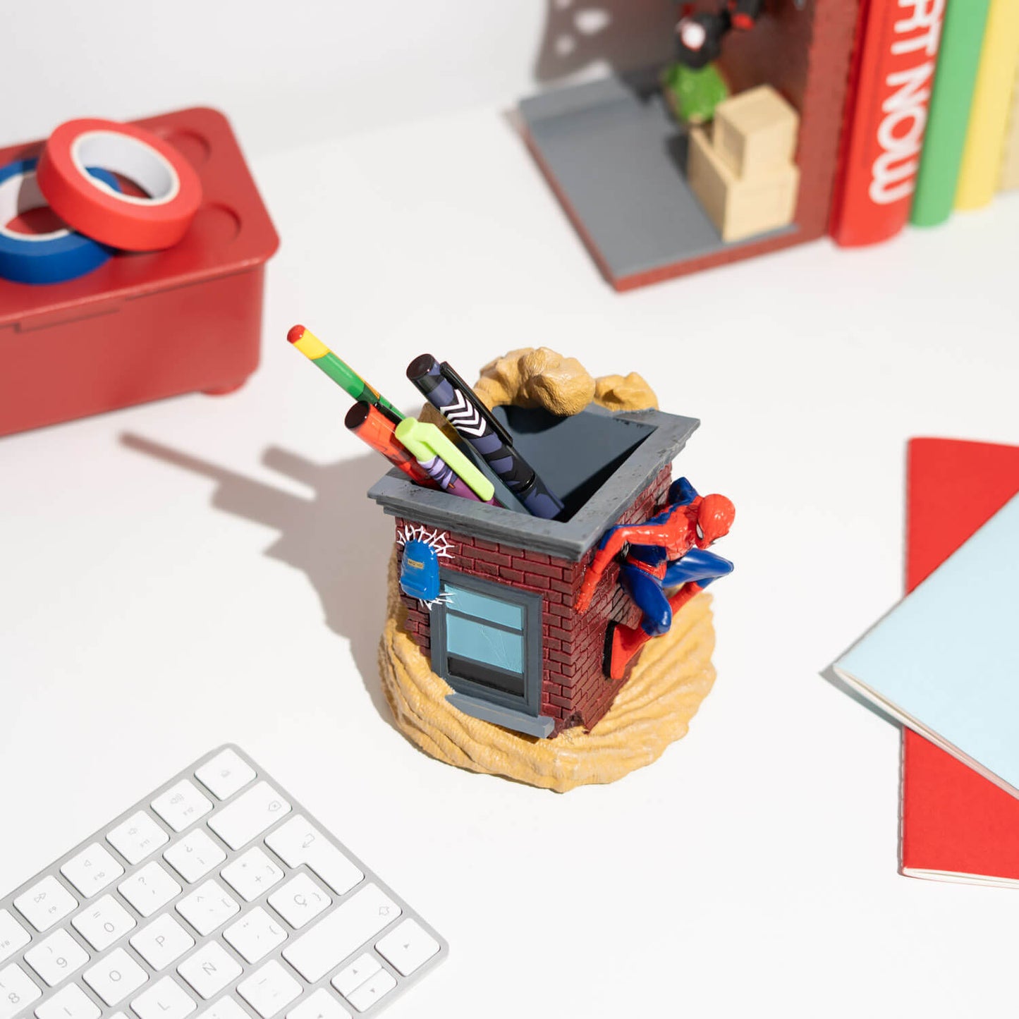 Lapicero Spider-Man Marvel Con Set De Escritura