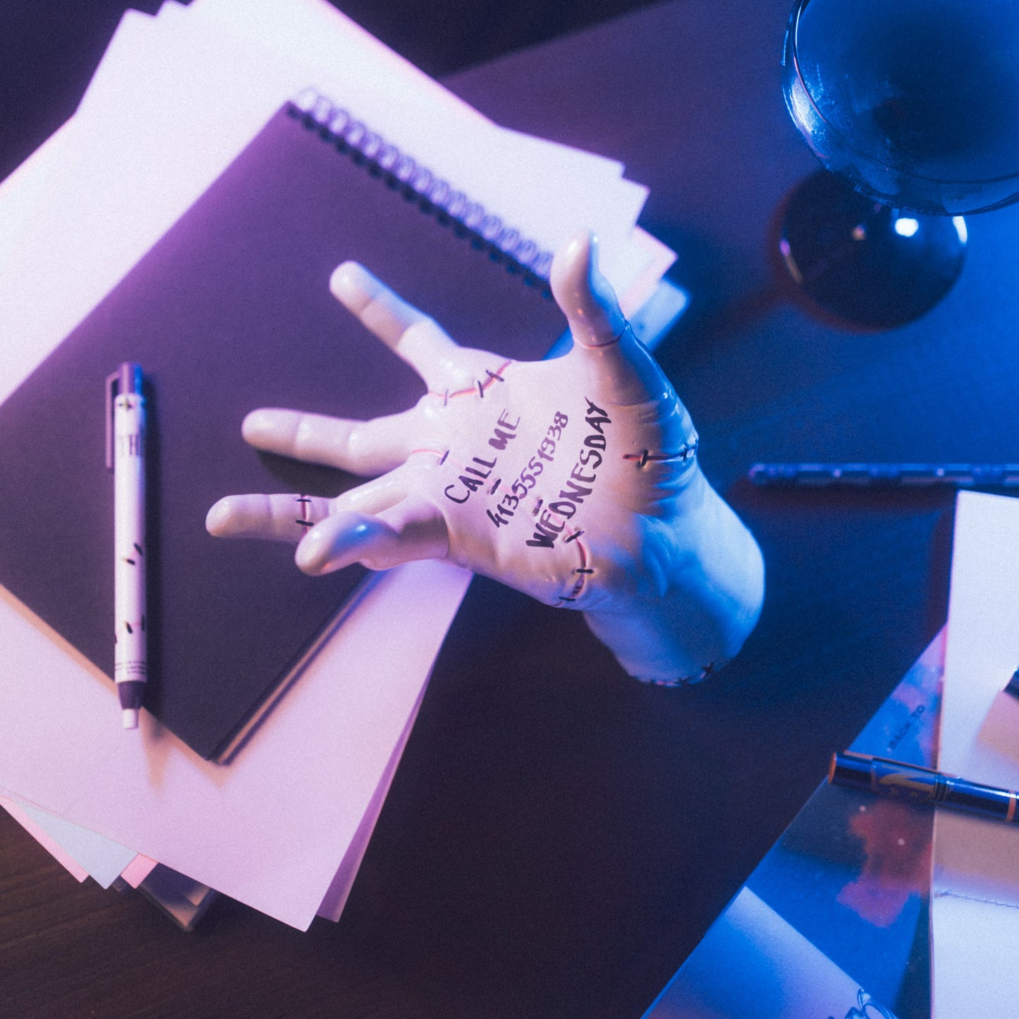 Lapicero Wednesday Cosa Con Set De Escritura