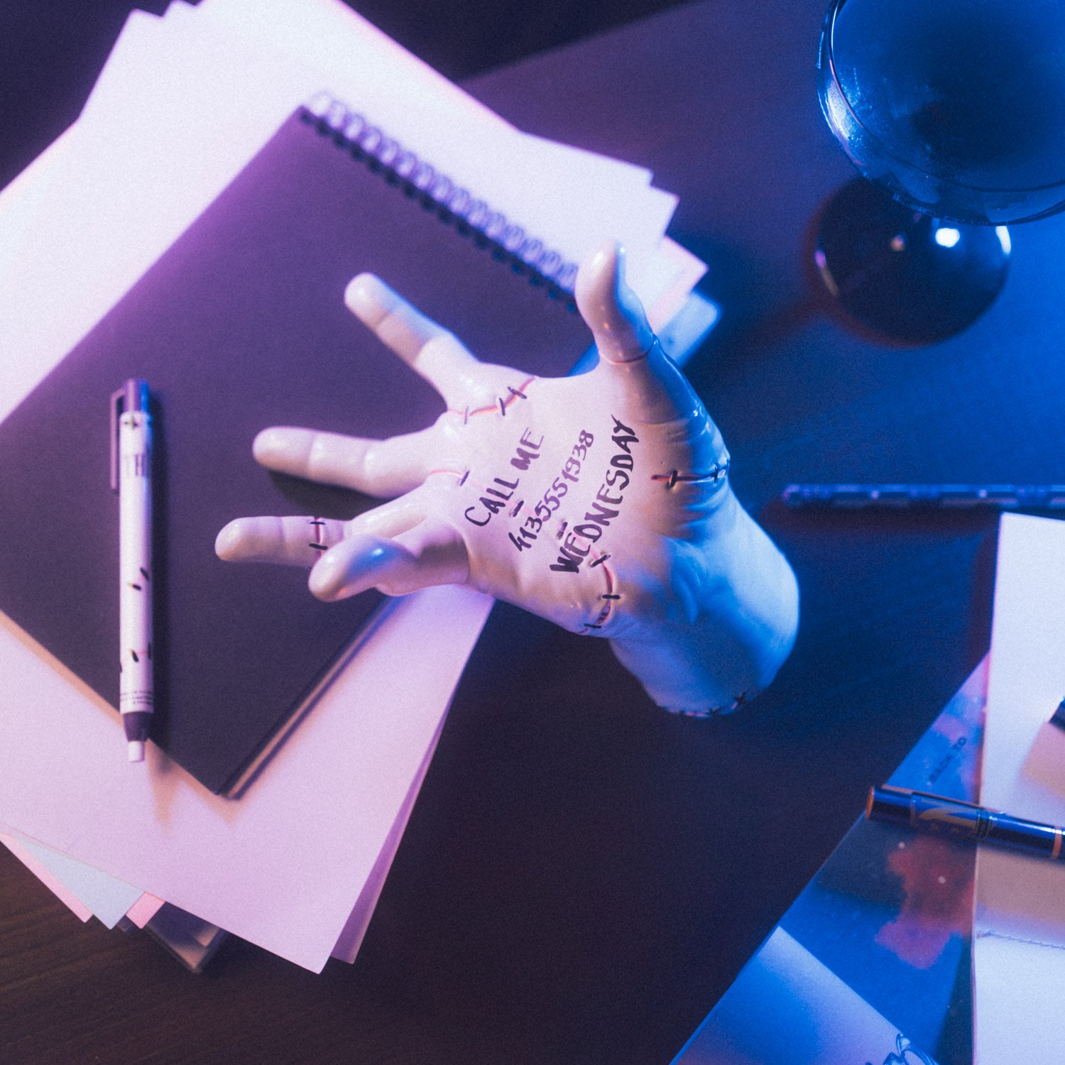 Lapicero Wednesday Cosa Con Set De Escritura