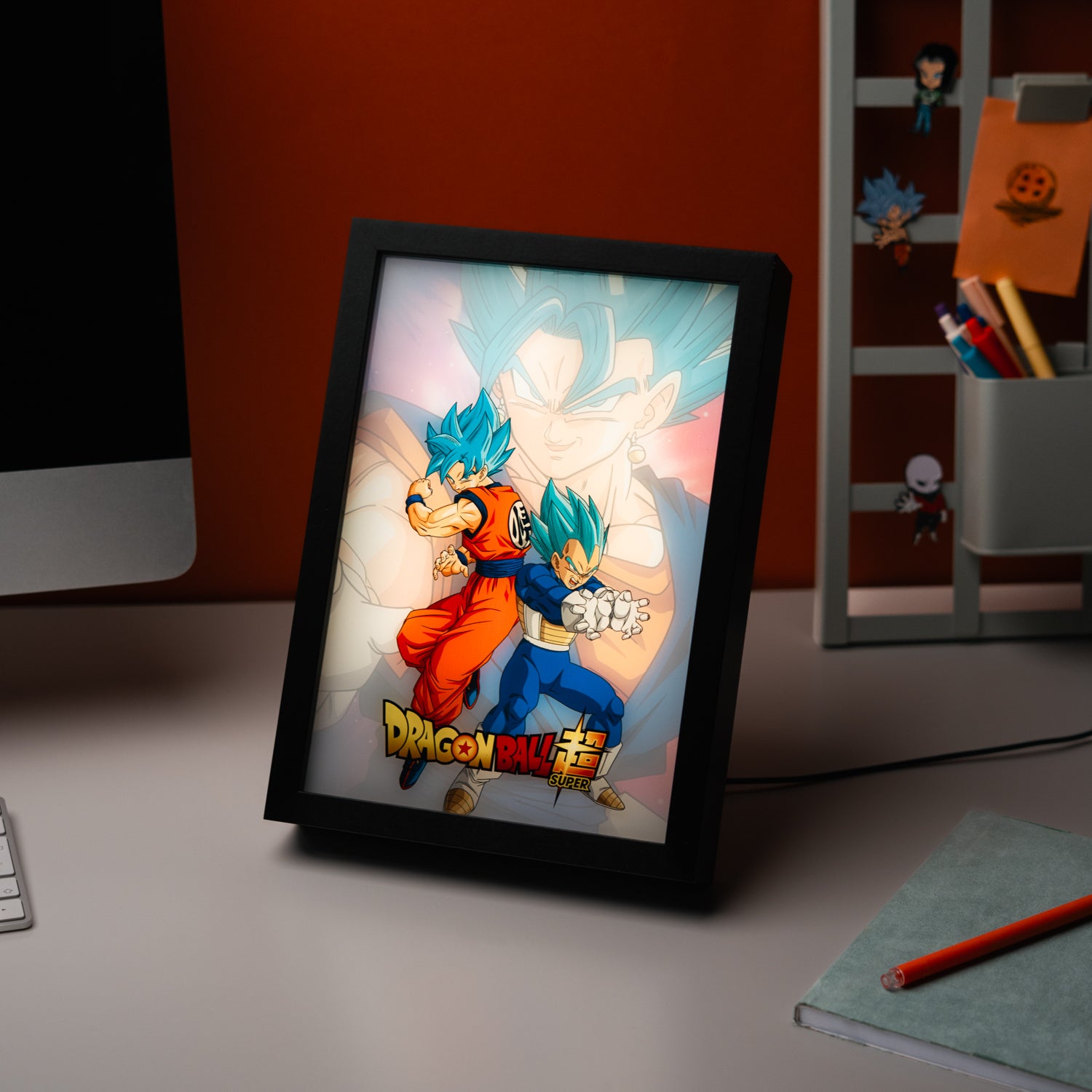 Cuadro Con Luz LED Dragon Ball