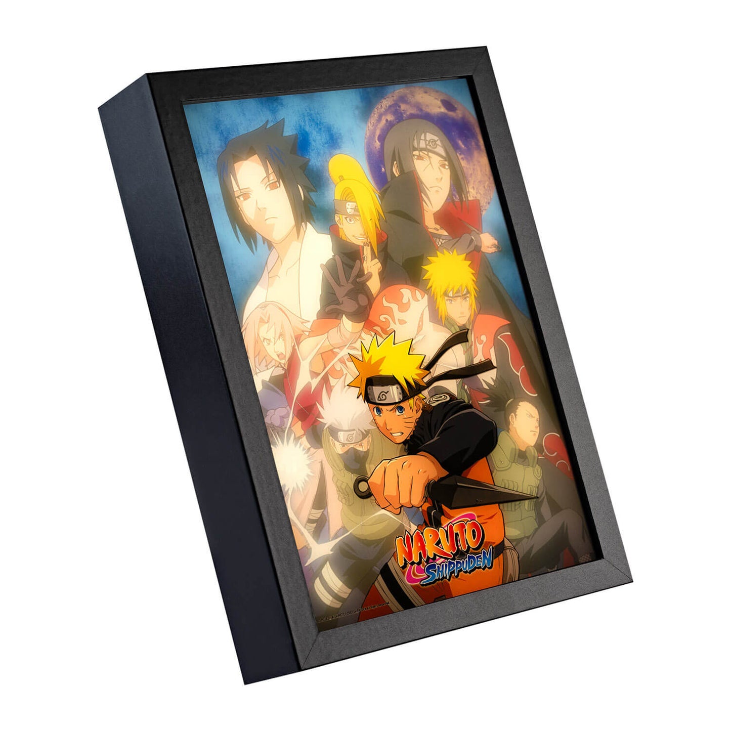 Cuadro Con Luz LED Naruto Shippuden