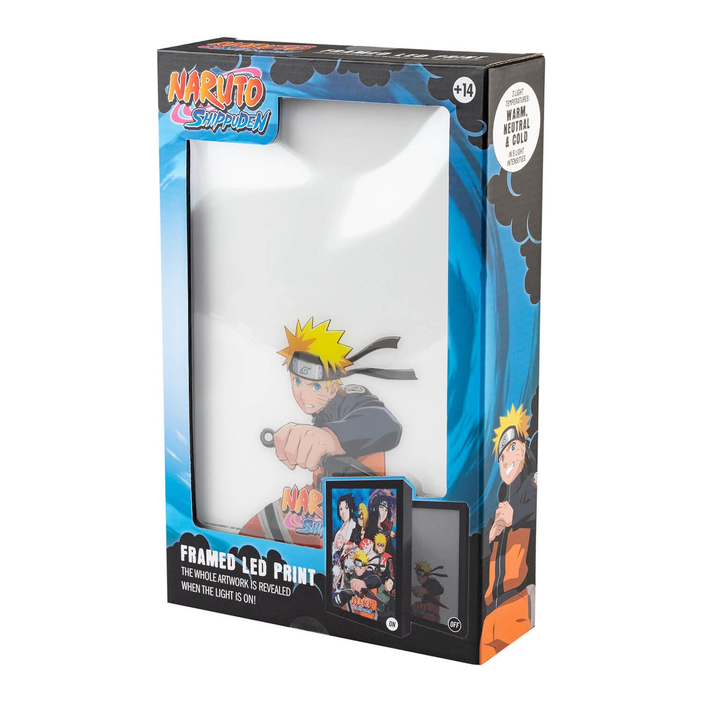 Cuadro Con Luz LED Naruto Shippuden