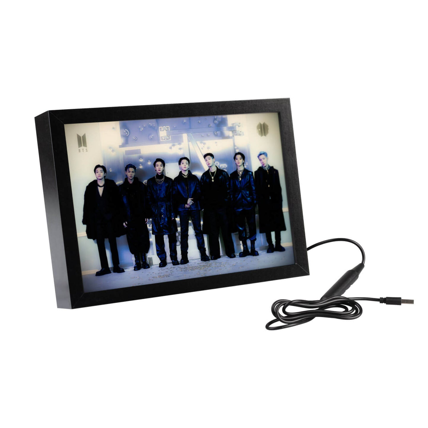 Cuadro Con Luz LED BTS