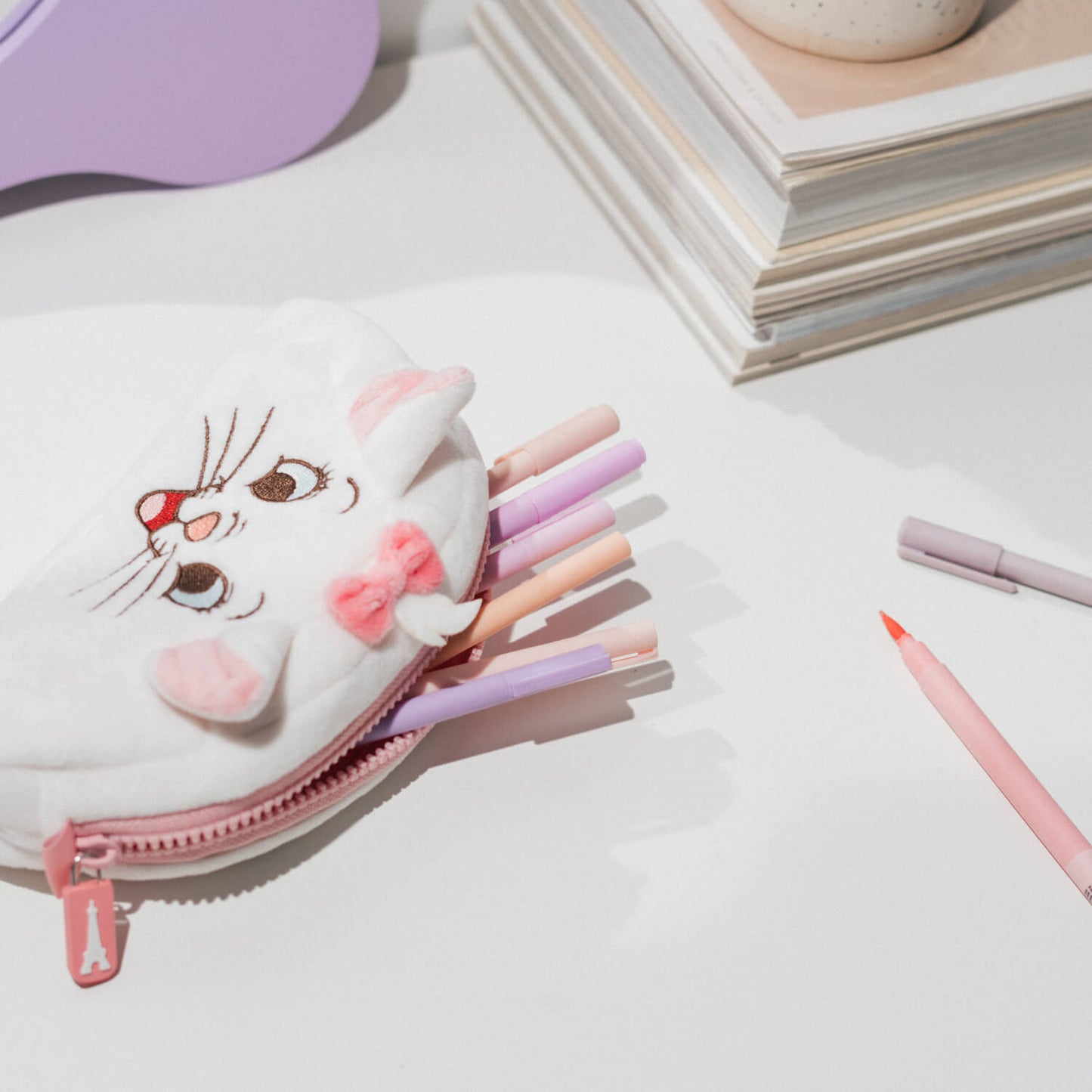 Estuche Felpa Bonjour Marie Aristogatos Disney