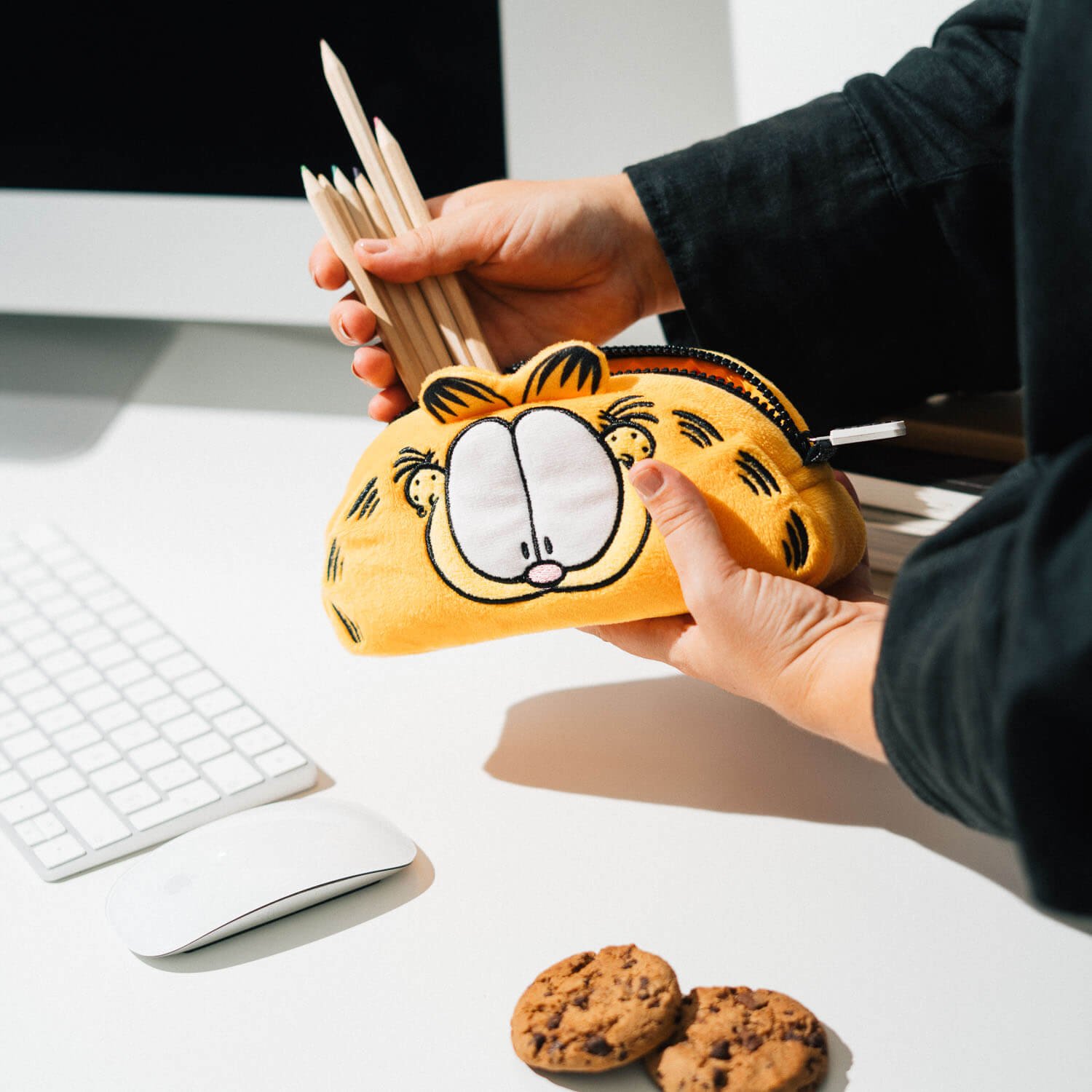 Estuche Felpa Garfield