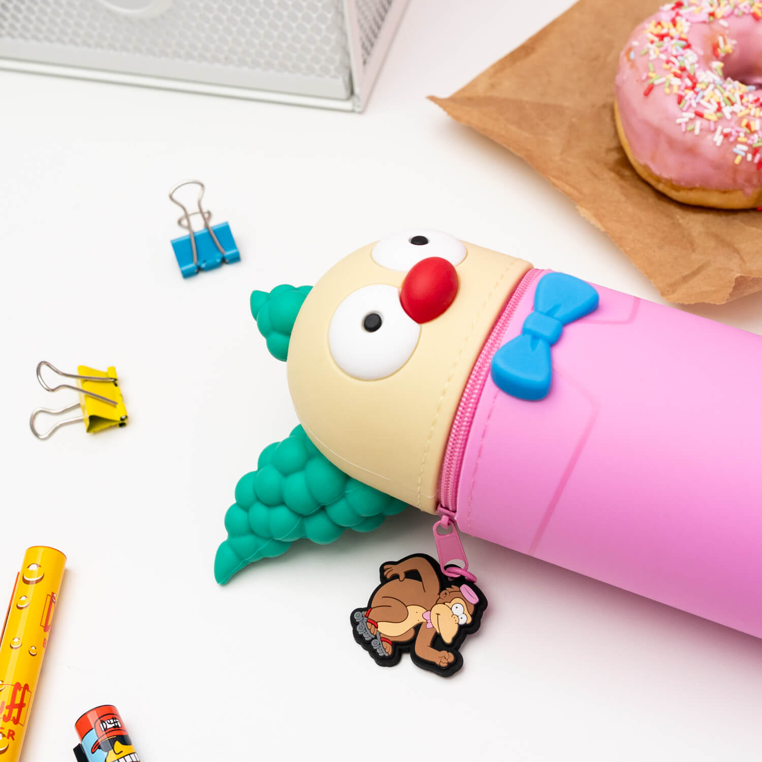 Estuche 3D Krusty El Payaso Los Simpson