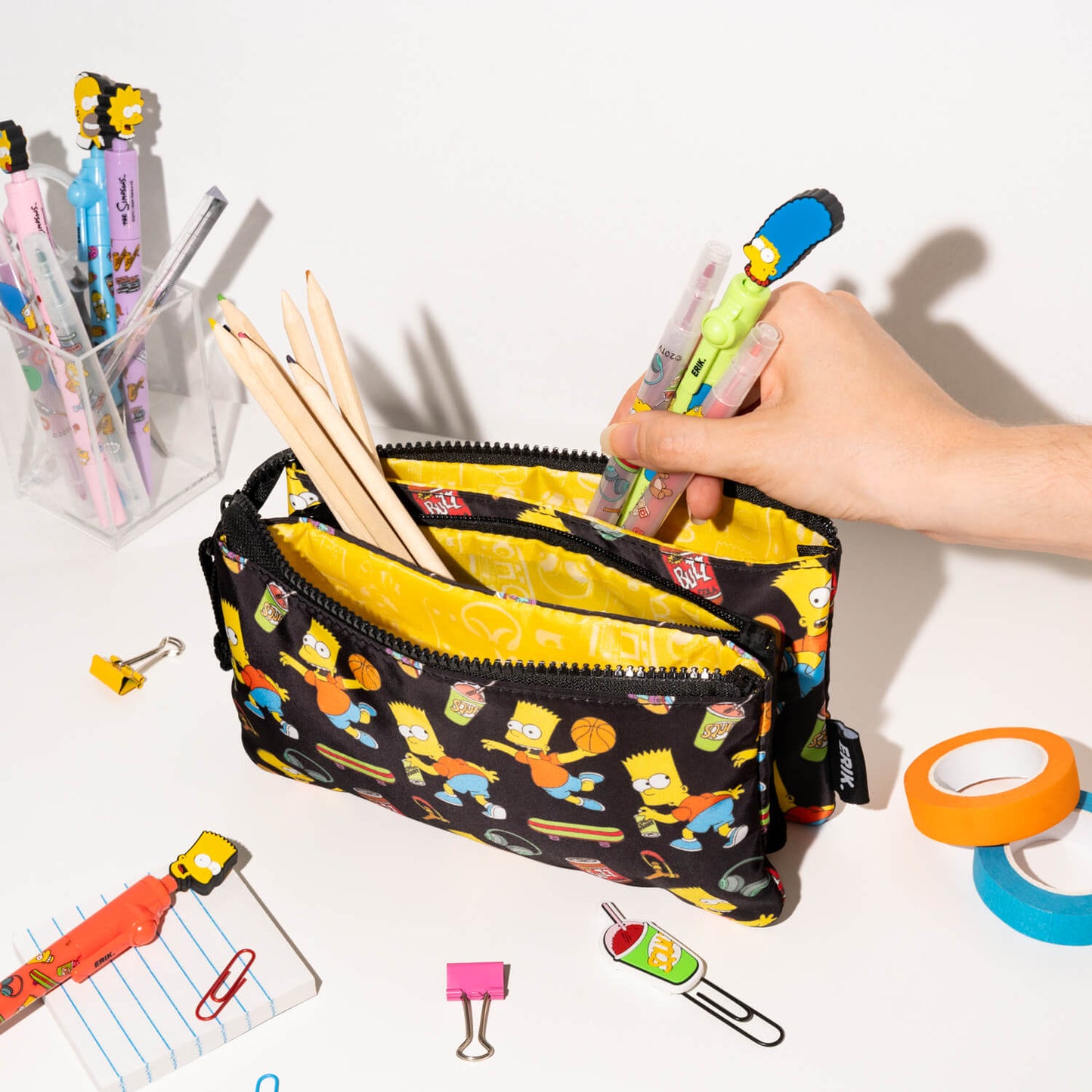 Estuche Triple Los Simpson Bart