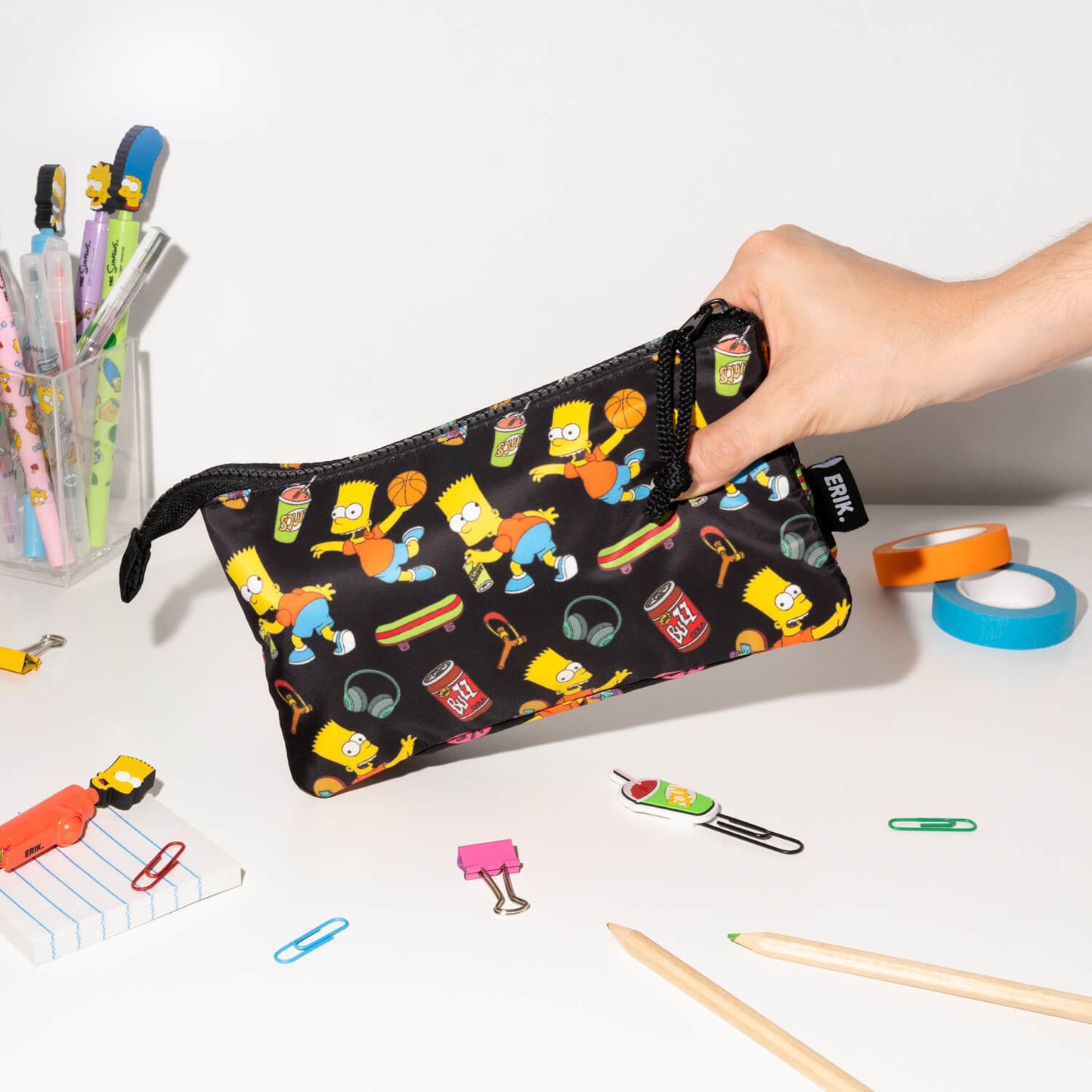 Estuche Triple Los Simpson Bart