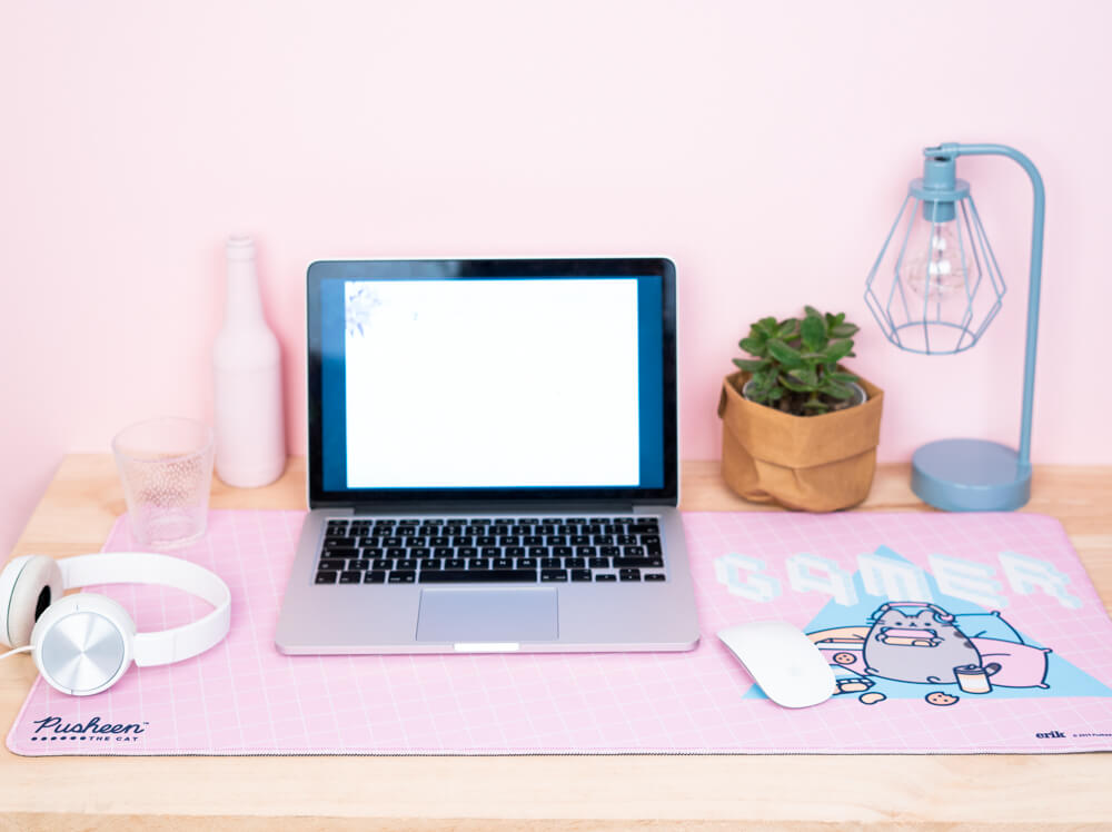 Alfombrilla Escritorio Pusheen Gamer
