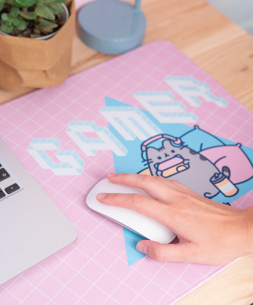Alfombrilla Escritorio Pusheen Gamer