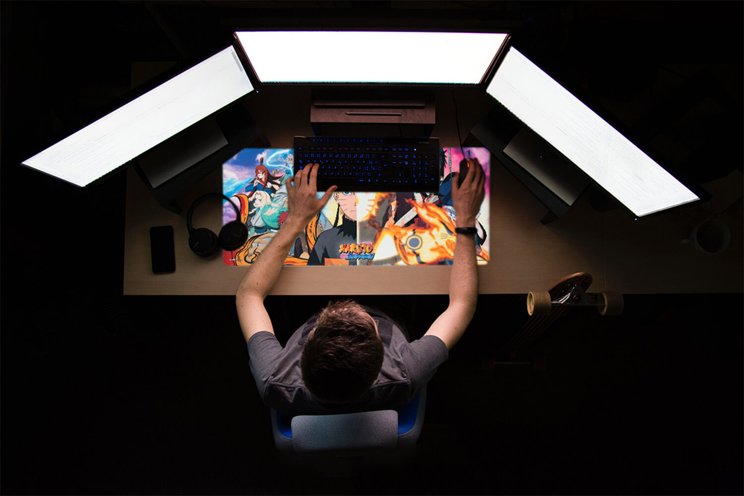 Alfombrilla Escritorio Naruto Shippuden