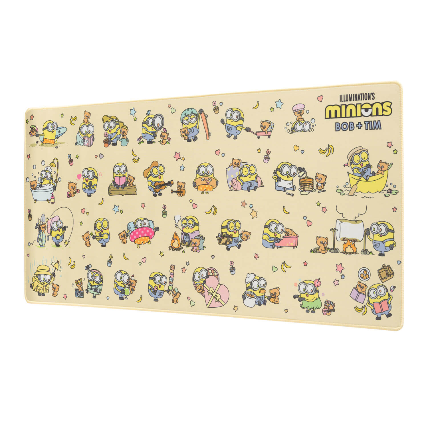Alfombrilla Escritorio Minions Bob Y Tim