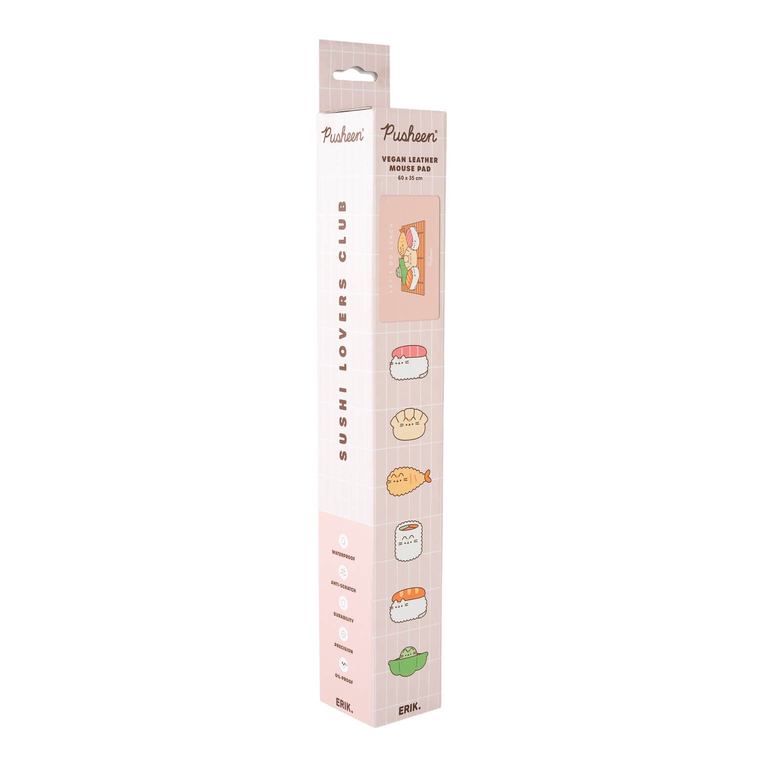 Alfombrilla Escritorio Pusheen Sushi Roll