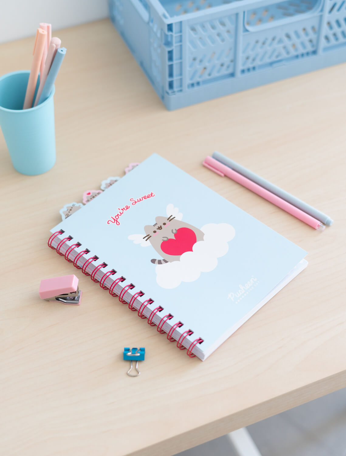 Project Notebook Pusheen Purrfect Love