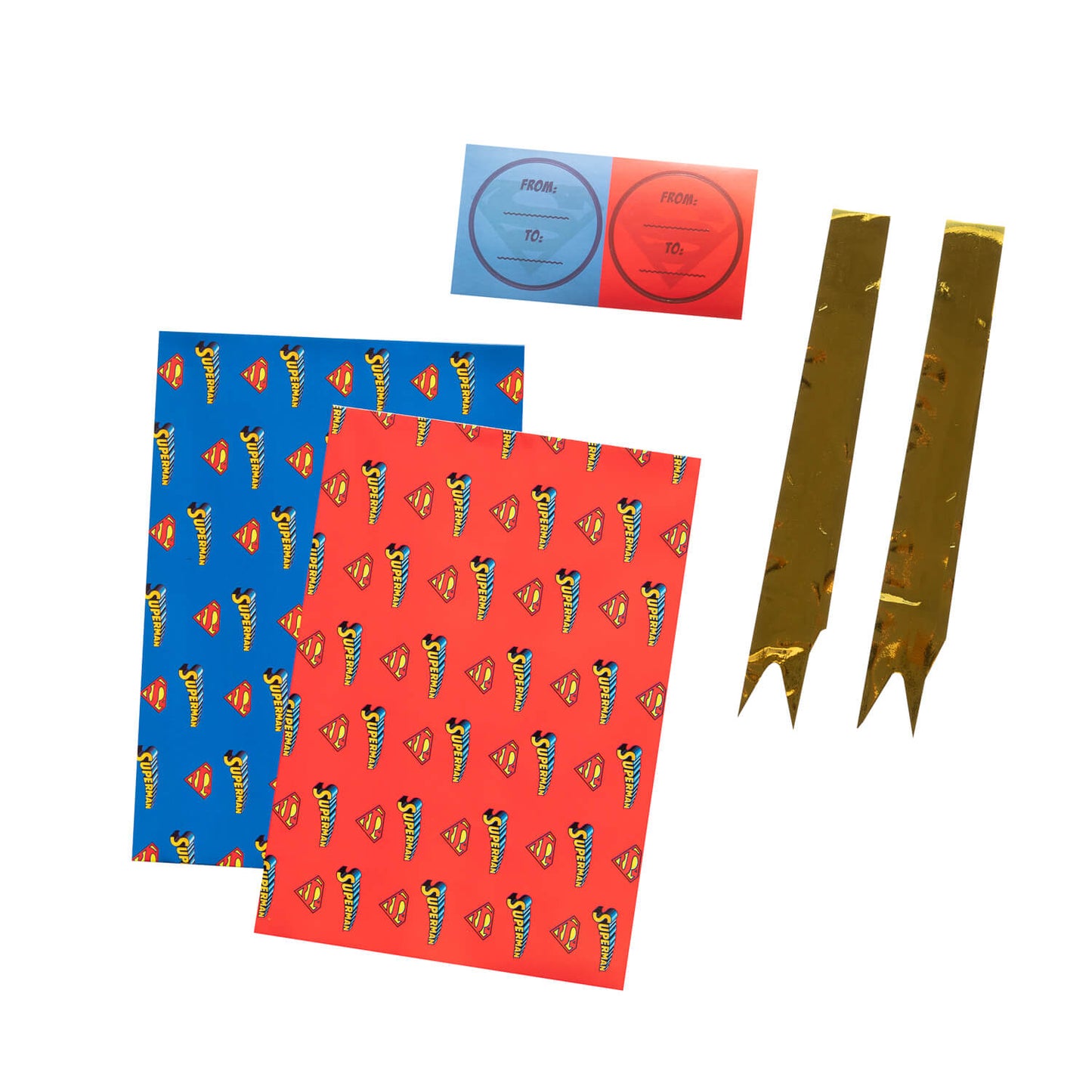 Papel De Regalo Superman DC Comics