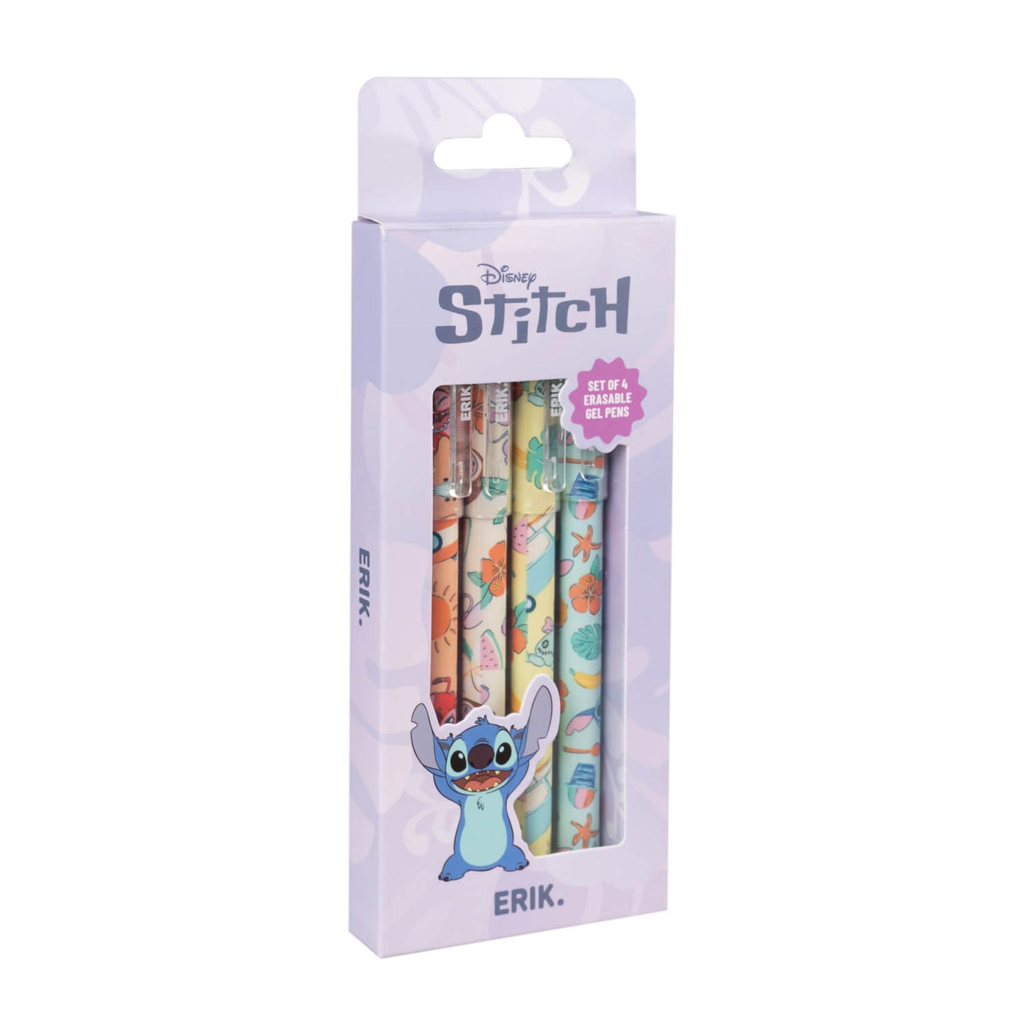Set De Bolígrafos Borrables Stitch Disney