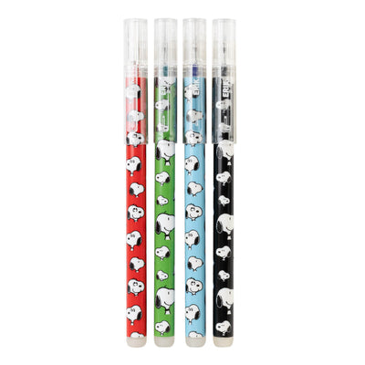Set De Bolígrafos Borrables Snoopy
