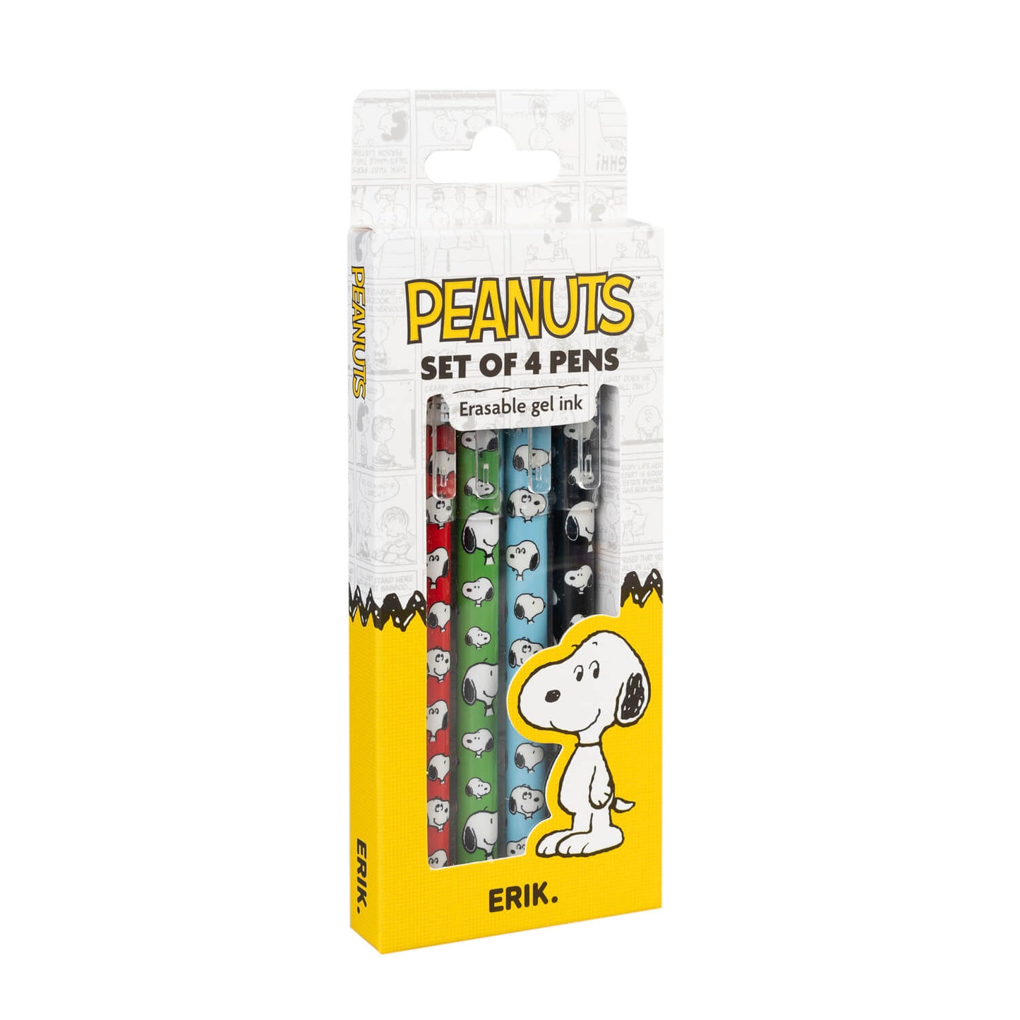 Set De Bolígrafos Borrables Snoopy