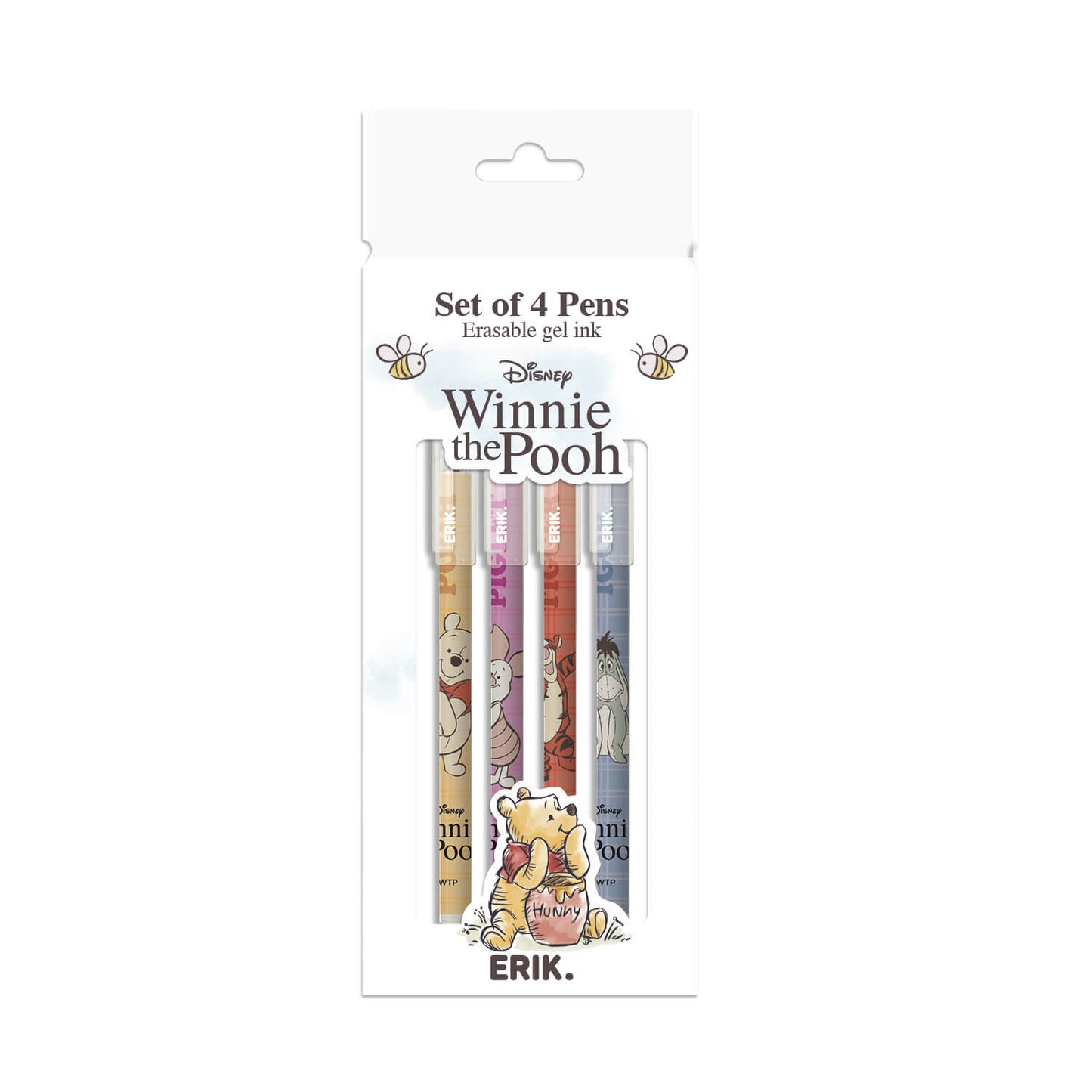 Set De Bolígrafos Borrables Winnie The Pooh Disney
