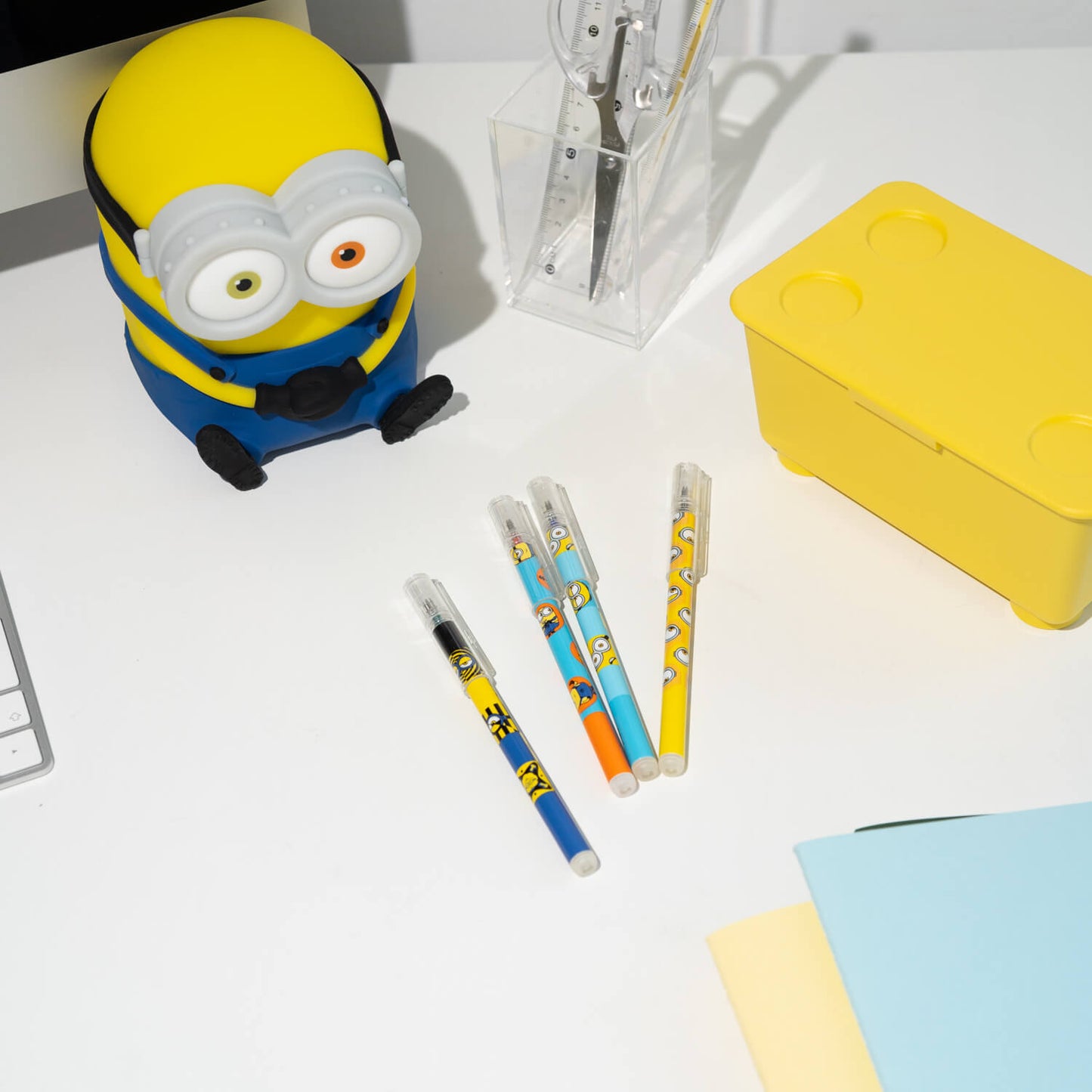 Set De Bolígrafos Borrables Minions