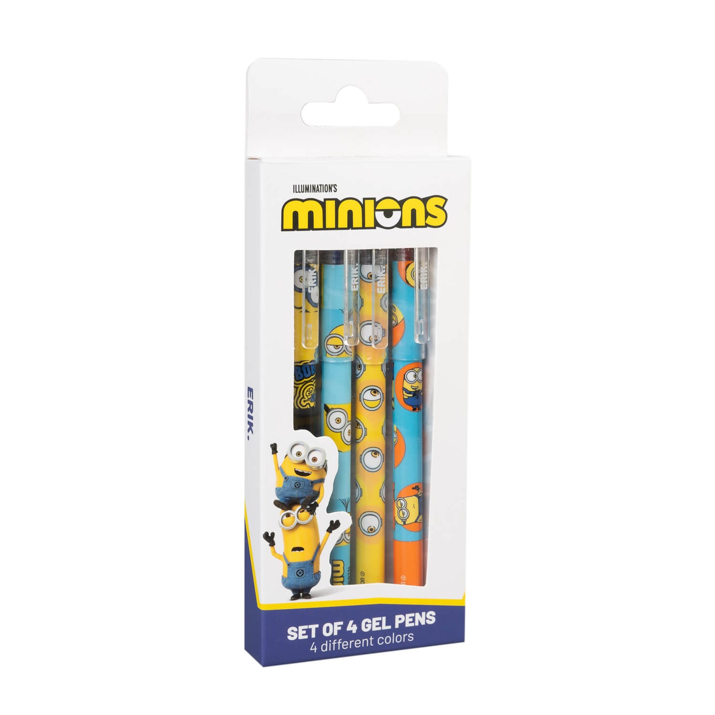 Set De Bolígrafos Borrables Minions