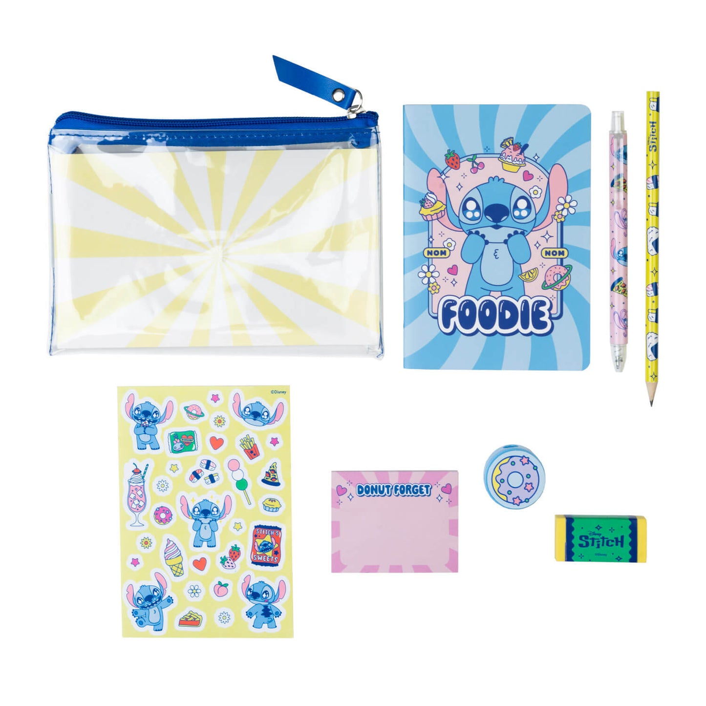 Set Básico Papelería Stitch Disney