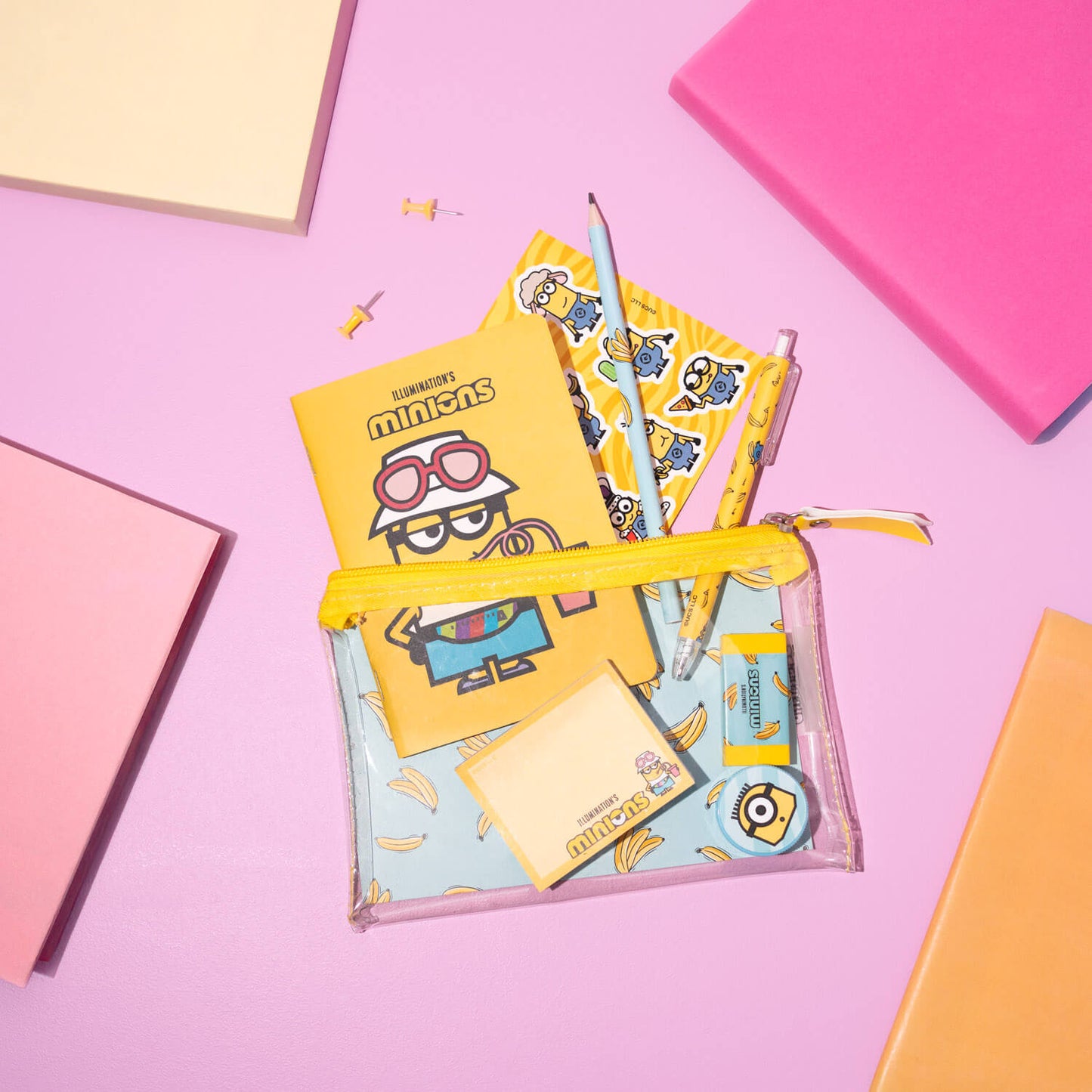 Set Básico Papelería Minions
