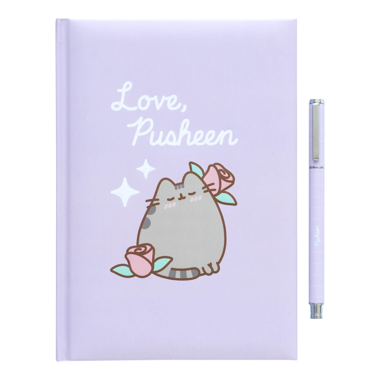 Set Cuaderno Y Boligrafo Pusheen Moments