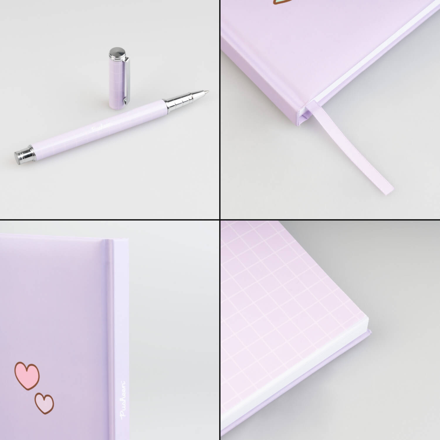 Set Cuaderno Y Boligrafo Pusheen Moments