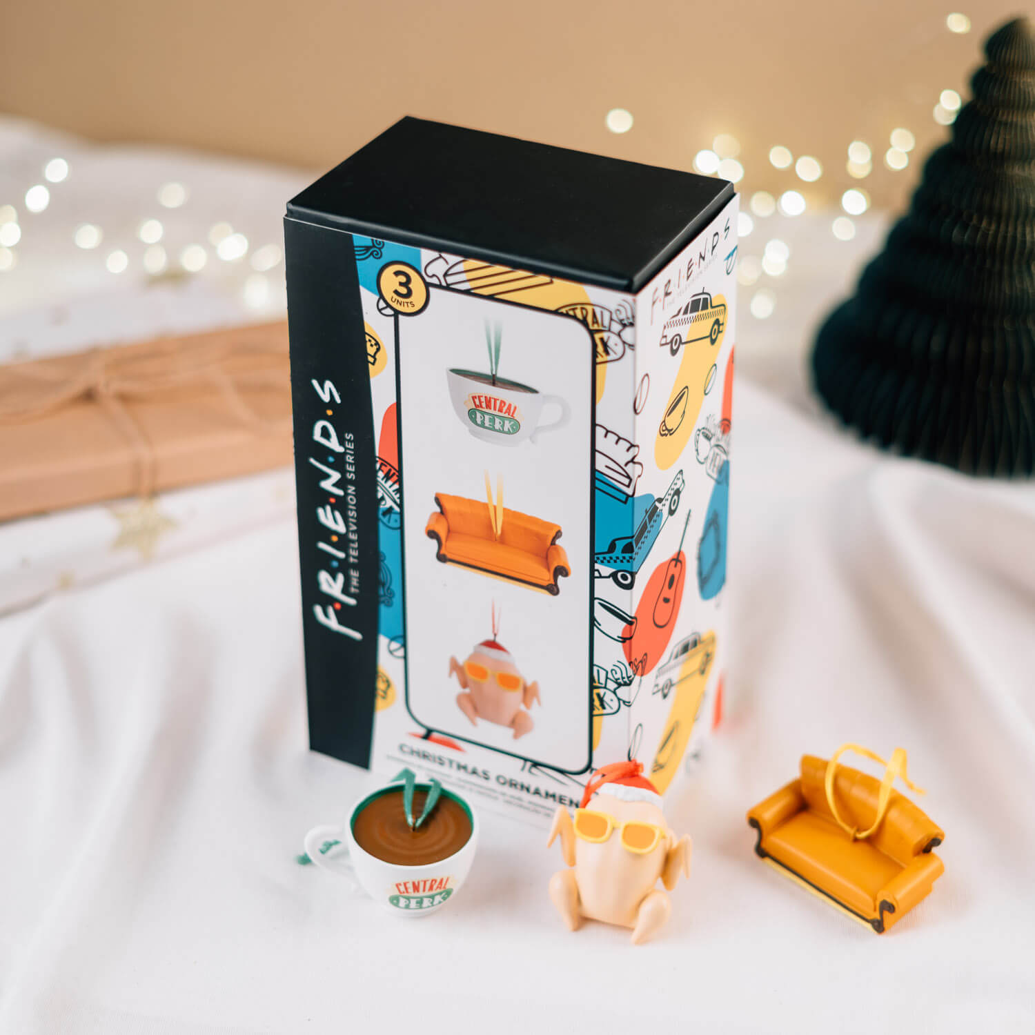 Set Adornos Navidad Friends