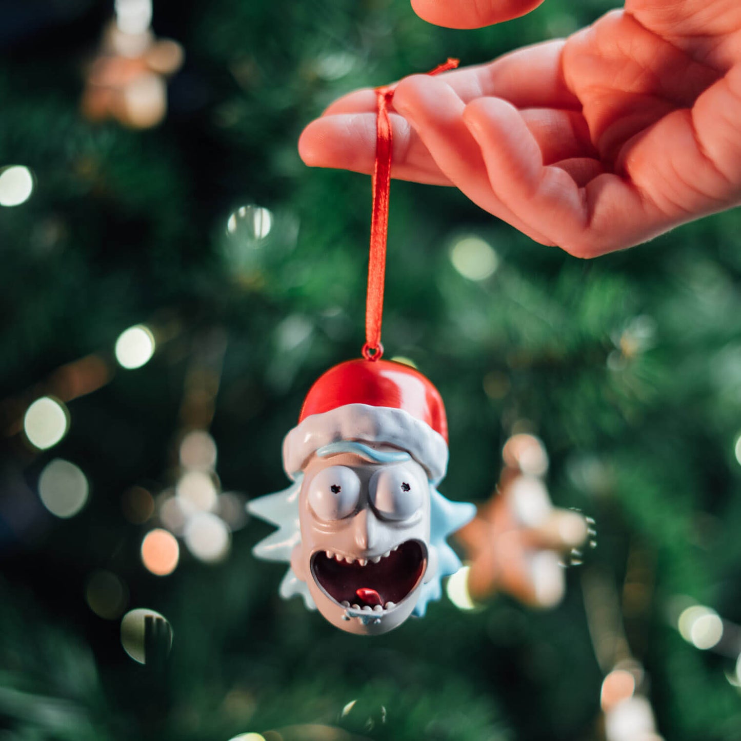 Set Adornos Navidad Rick & Morty