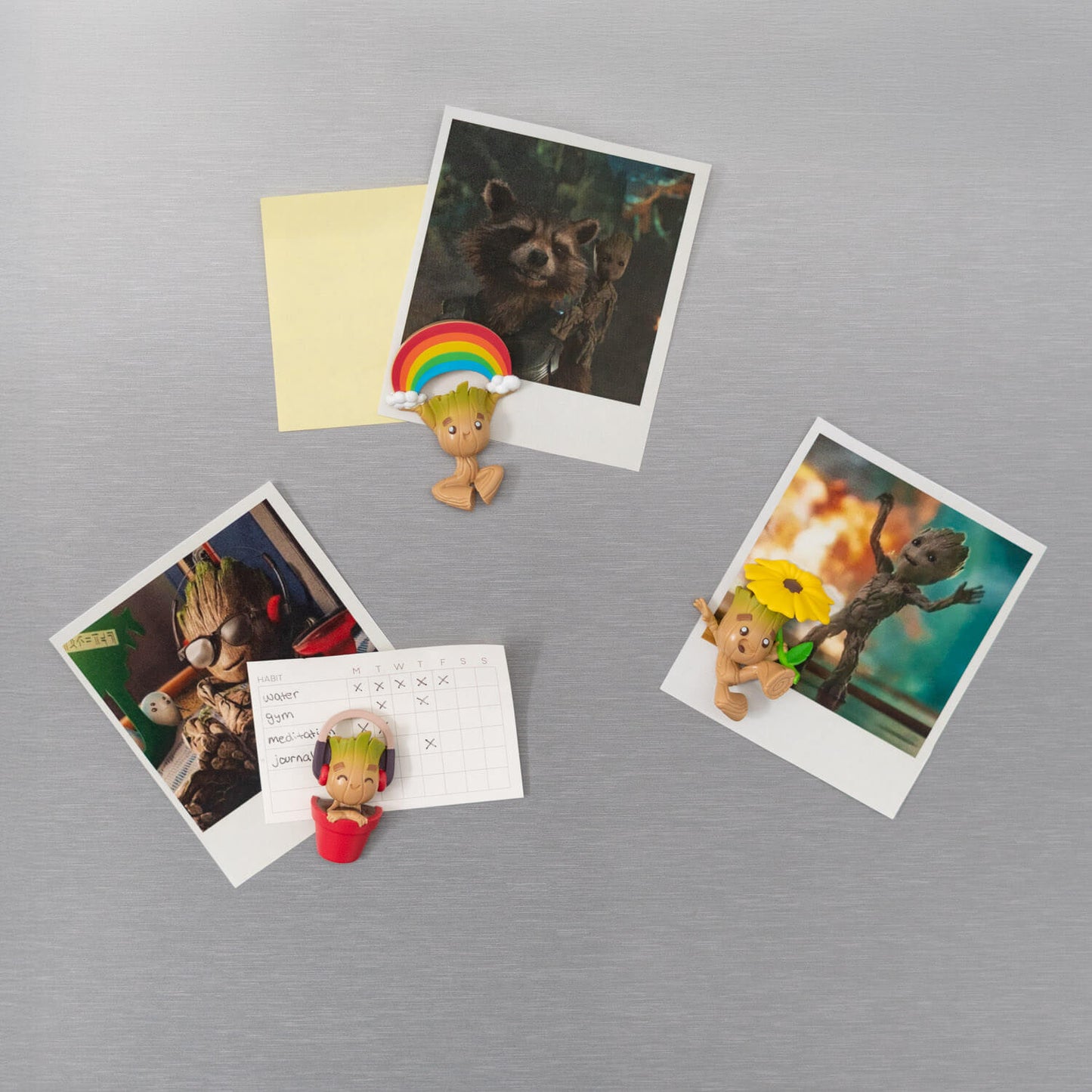 Set De Imanes Groot Marvel