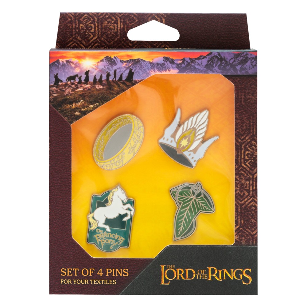 Set De Pins El Señor De Los Anillos