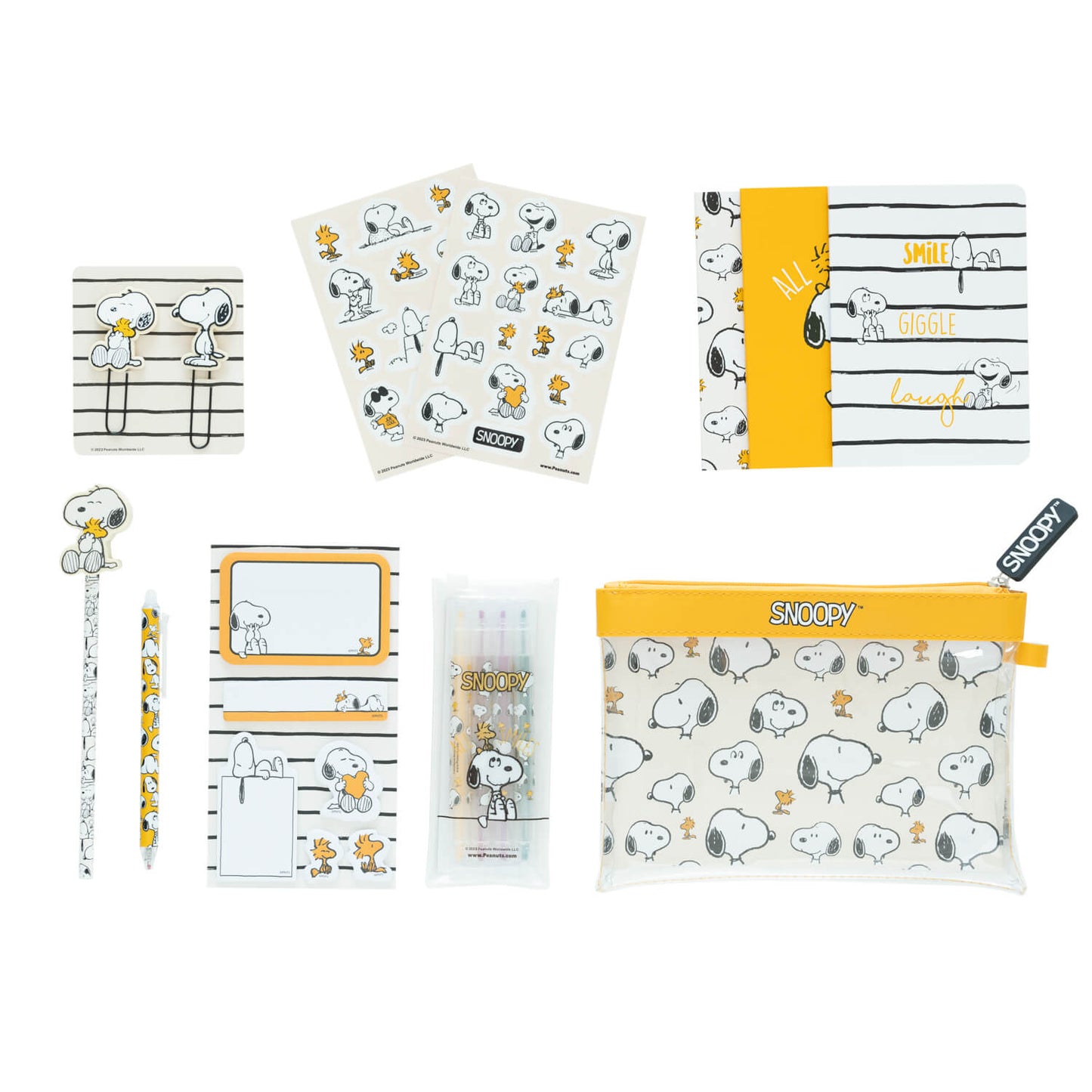 Set De Papelería Snoopy