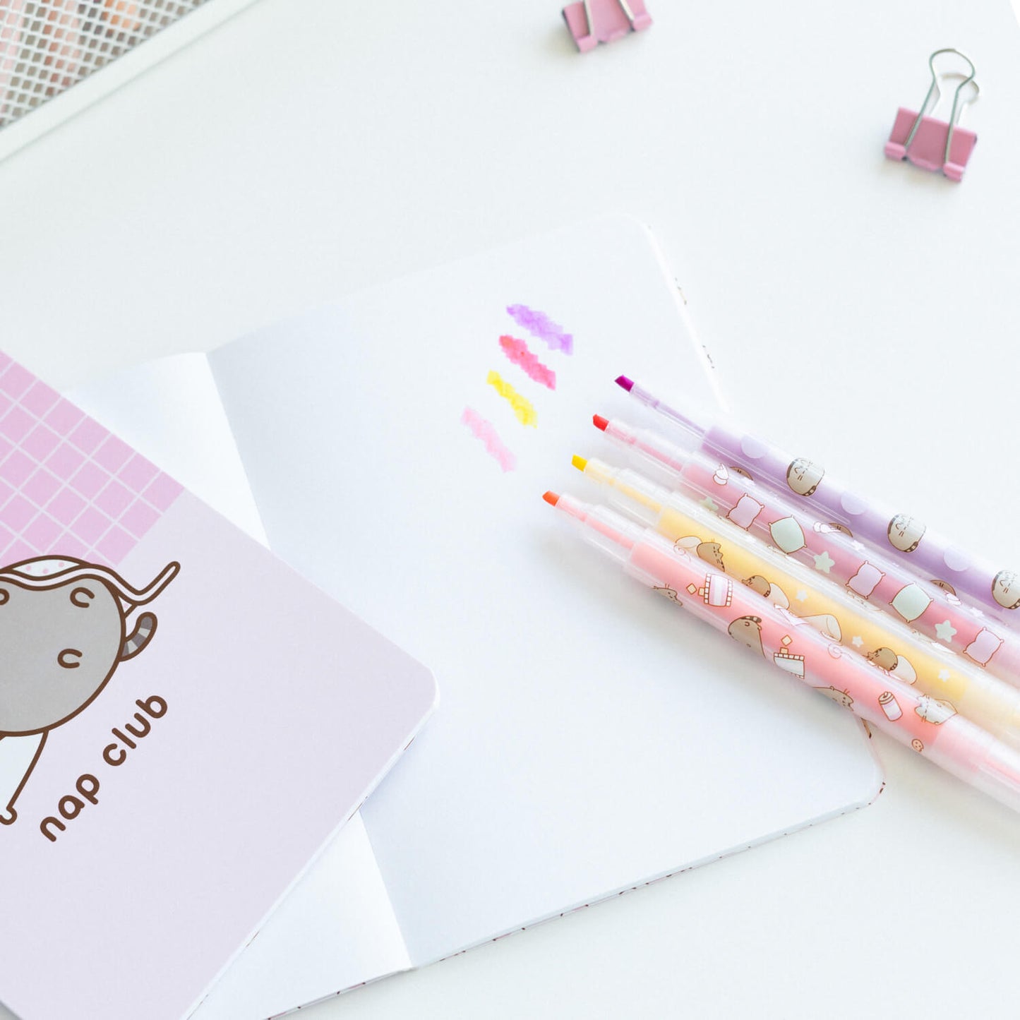 Set De Papelería Pusheen Moments
