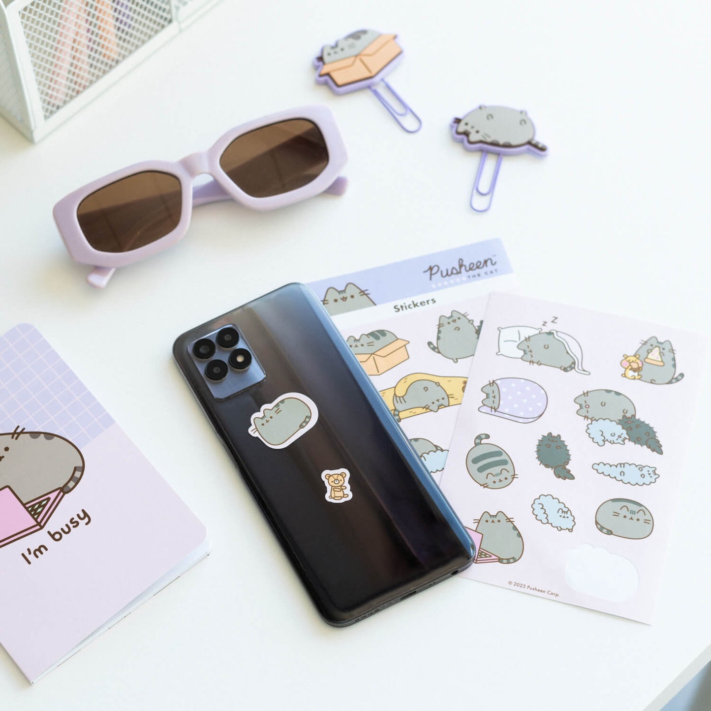 Set De Papelería Pusheen Moments
