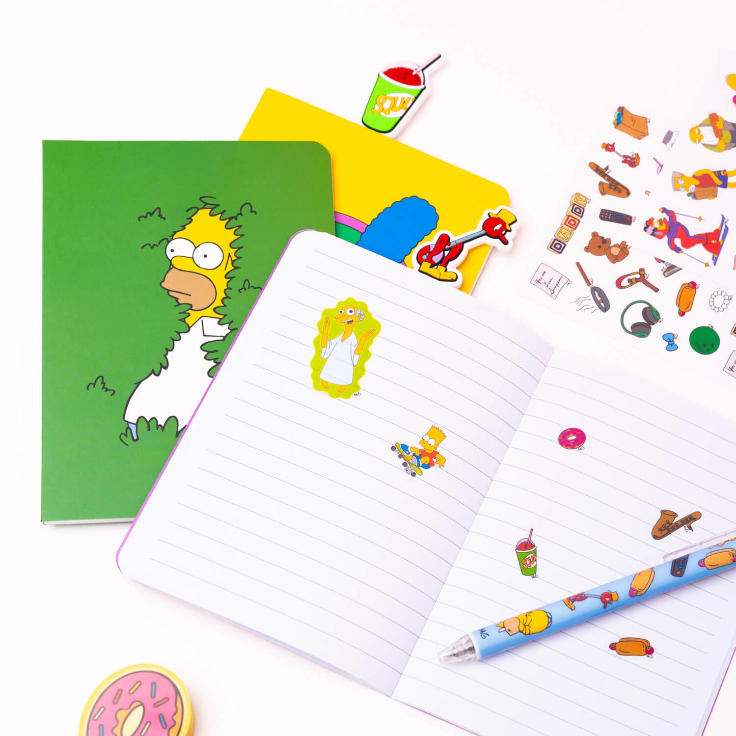 Set De Papelería Los Simpson