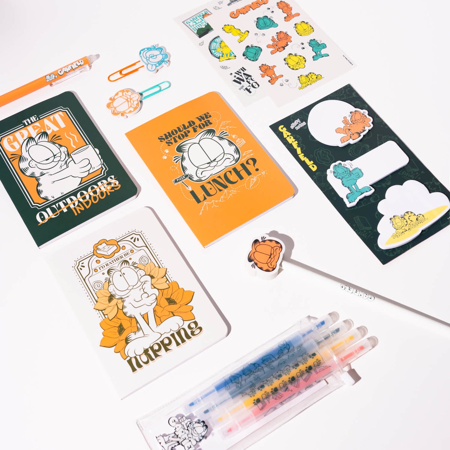Set De Papelería Garfield