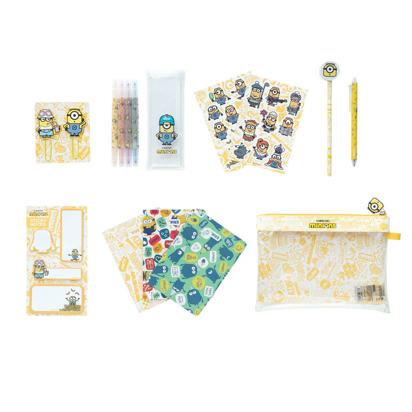 Set De Papelería Minions