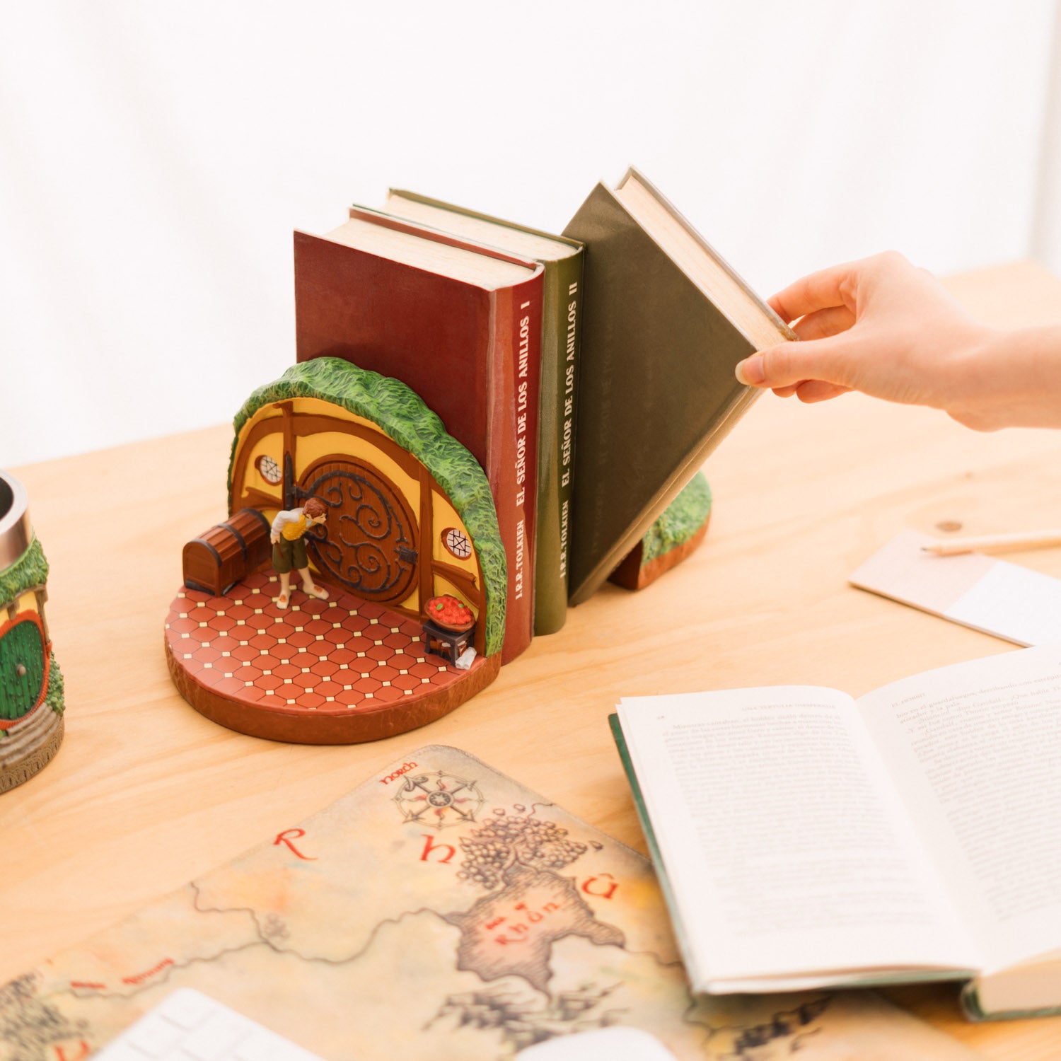 Sujetalibros El Señor De Los Anillos Hobbiton