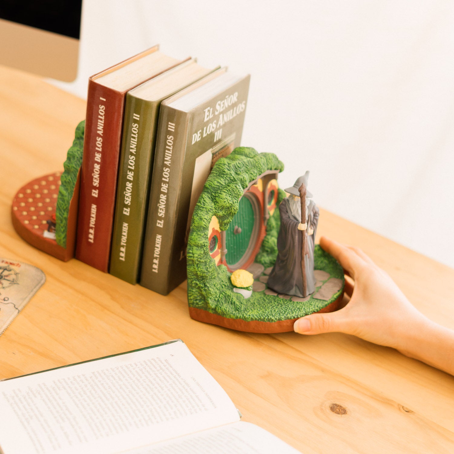 Sujetalibros El Señor De Los Anillos Hobbiton
