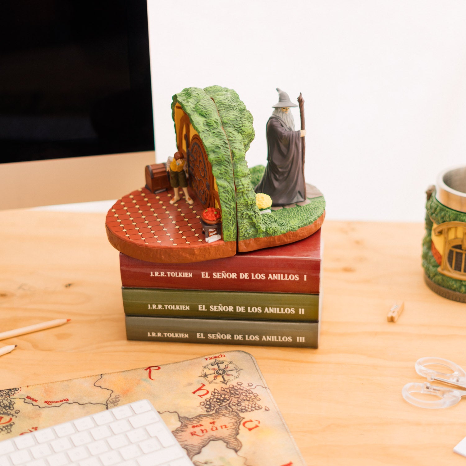 Sujetalibros El Señor De Los Anillos Hobbiton