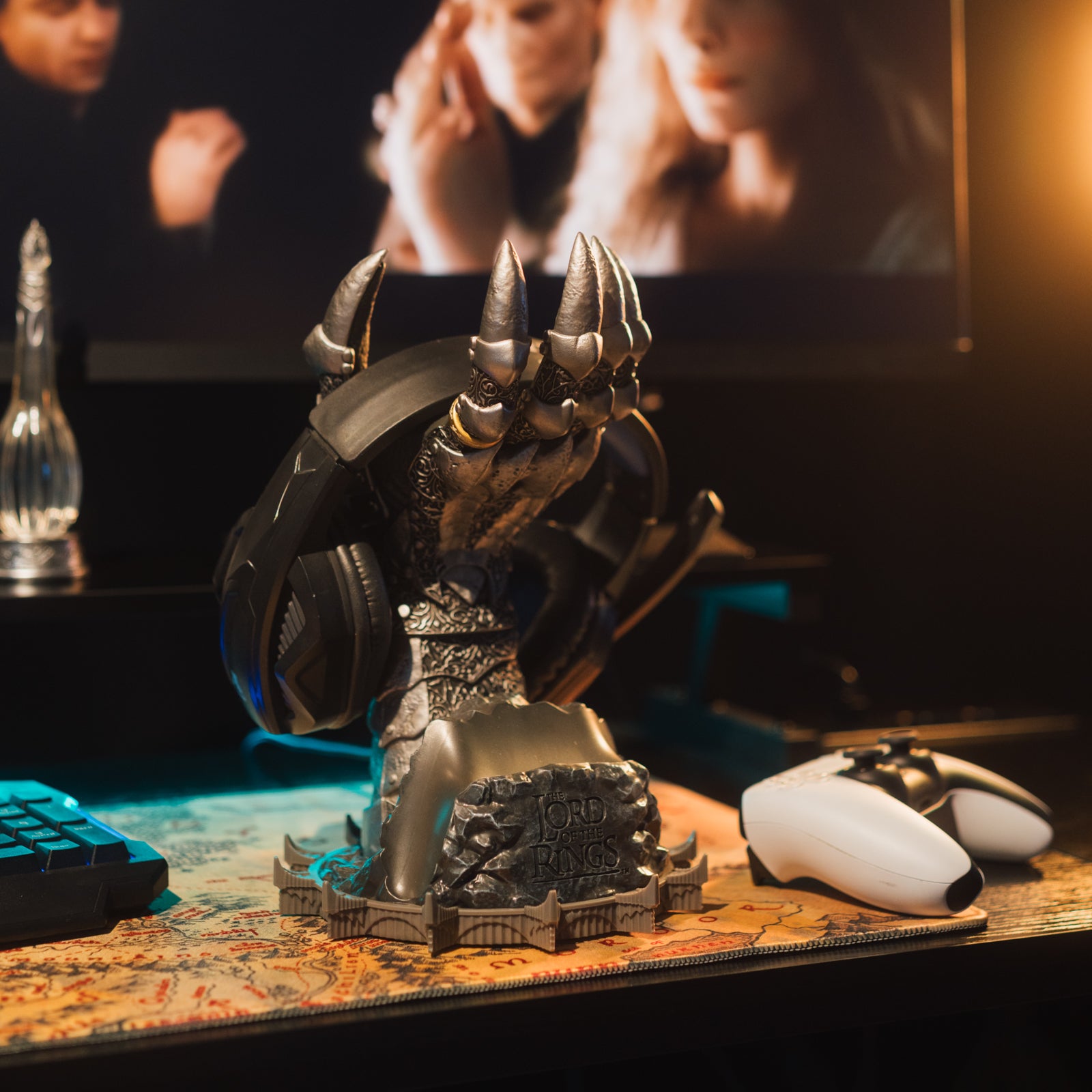 Soporte Cargador Mando PS5 El Señor De Los Anillos Sauron