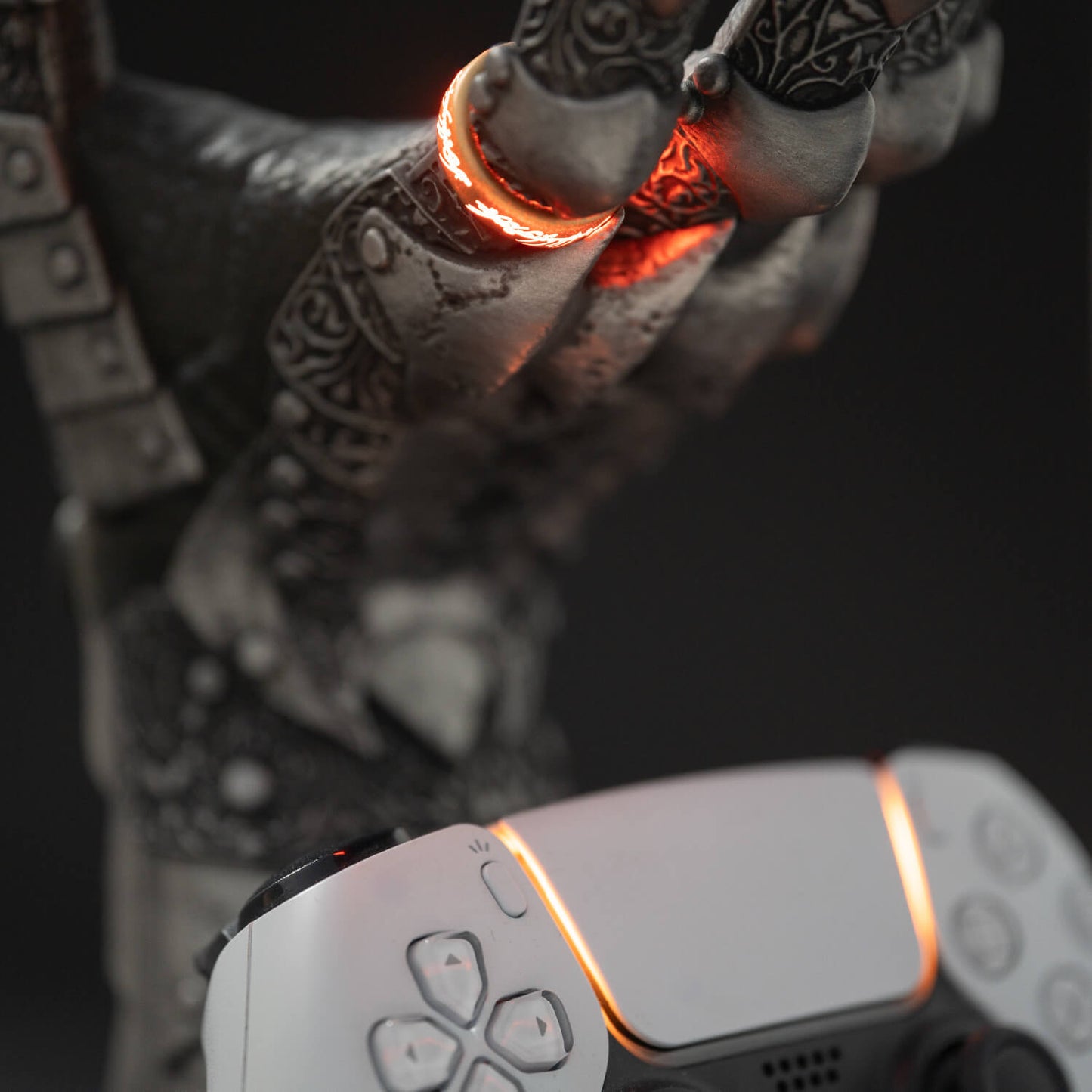 Soporte Mando Y Auriculares El Señor De Los Anillos Sauron
