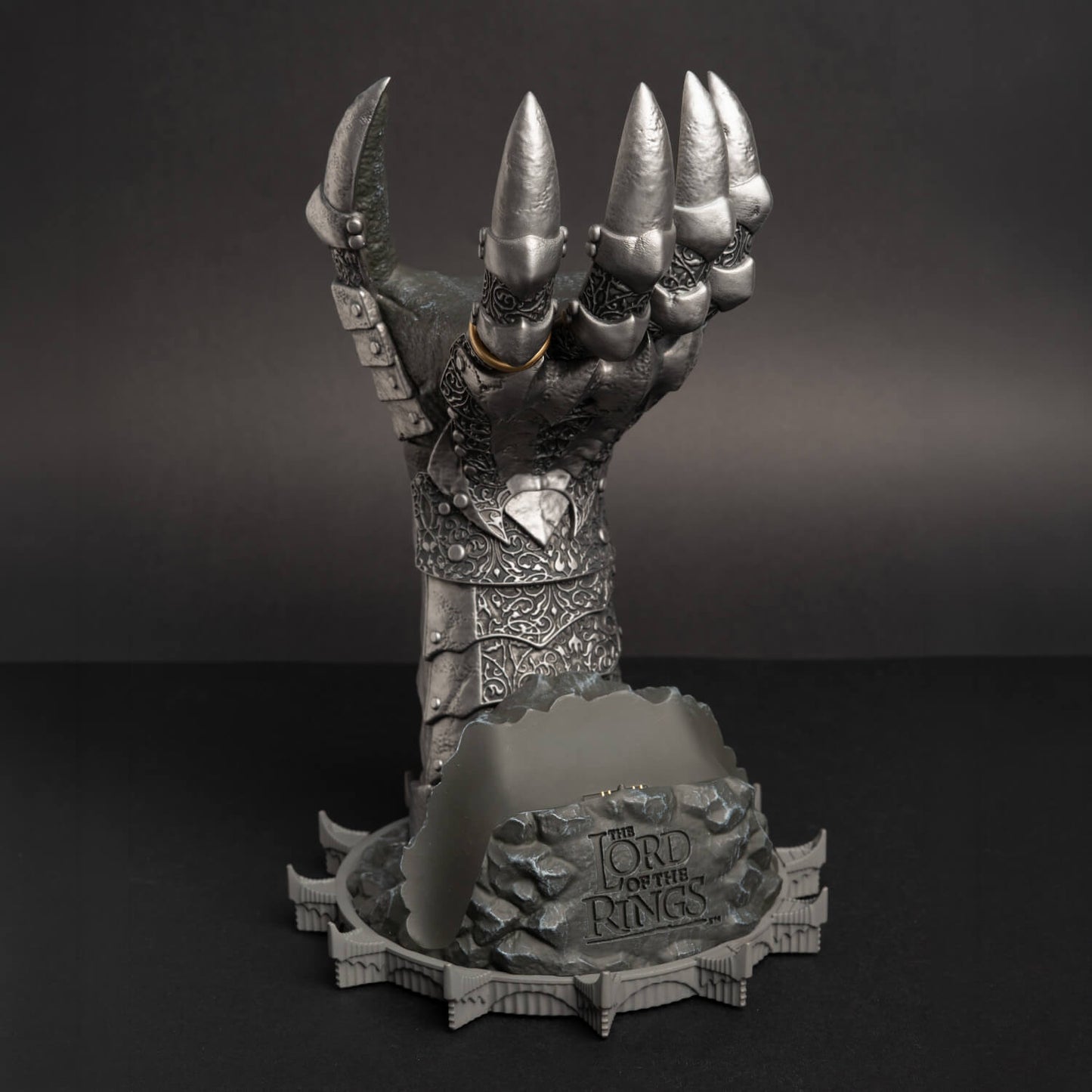 Soporte Mando Y Auriculares El Señor De Los Anillos Sauron