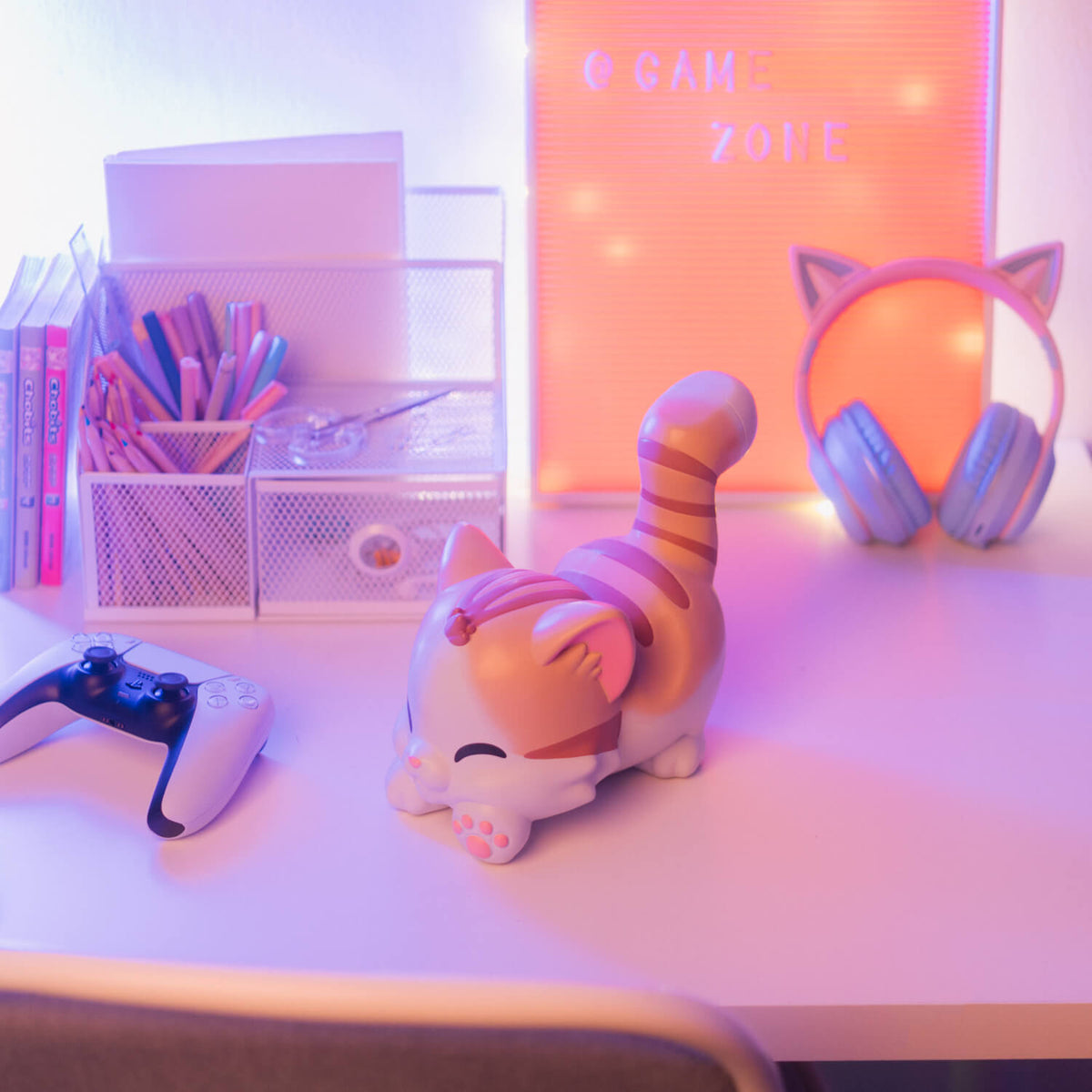 Soporte Mando Y Auriculares Kawaii