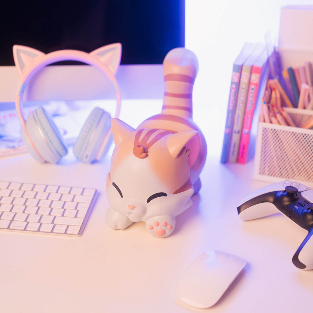 Soporte Mando Y Auriculares Kawaii