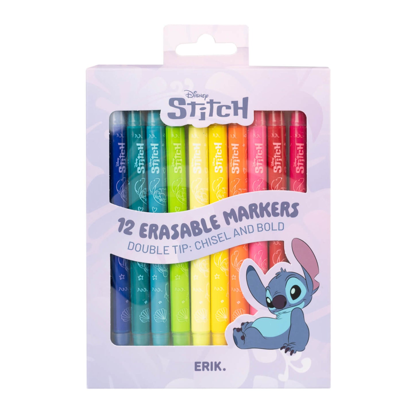 Set De Rotuladores Borrables Stitch Disney