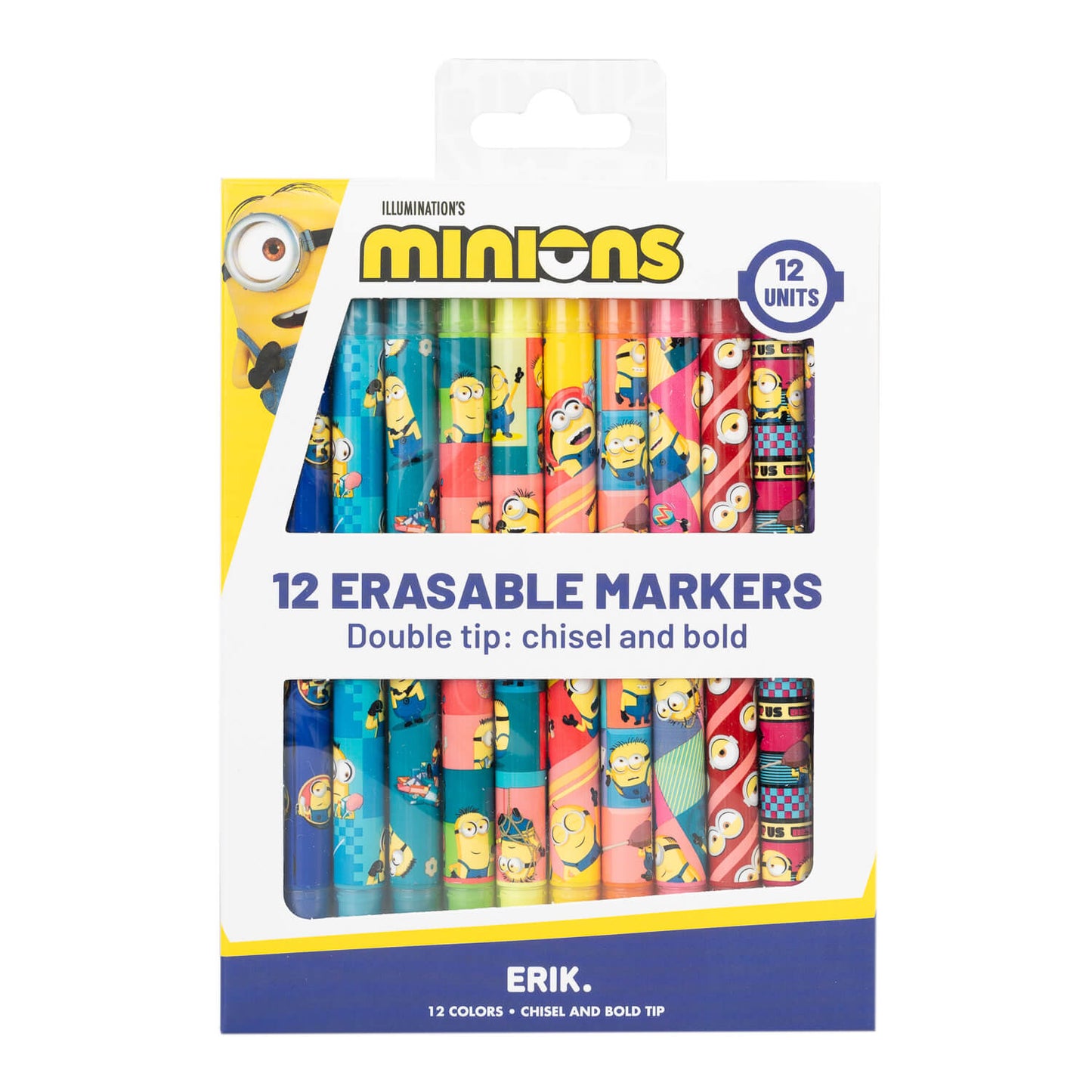 Set De Rotuladores Borrables Minions
