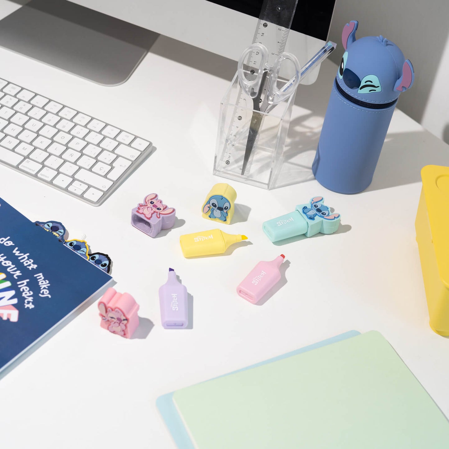 Set De Subrayadores Stitch Disney